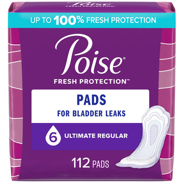 Poise Incontinence Pads & Postpartum Incontinence Pads, 6 Drop Ultimate PoiseAu supplements