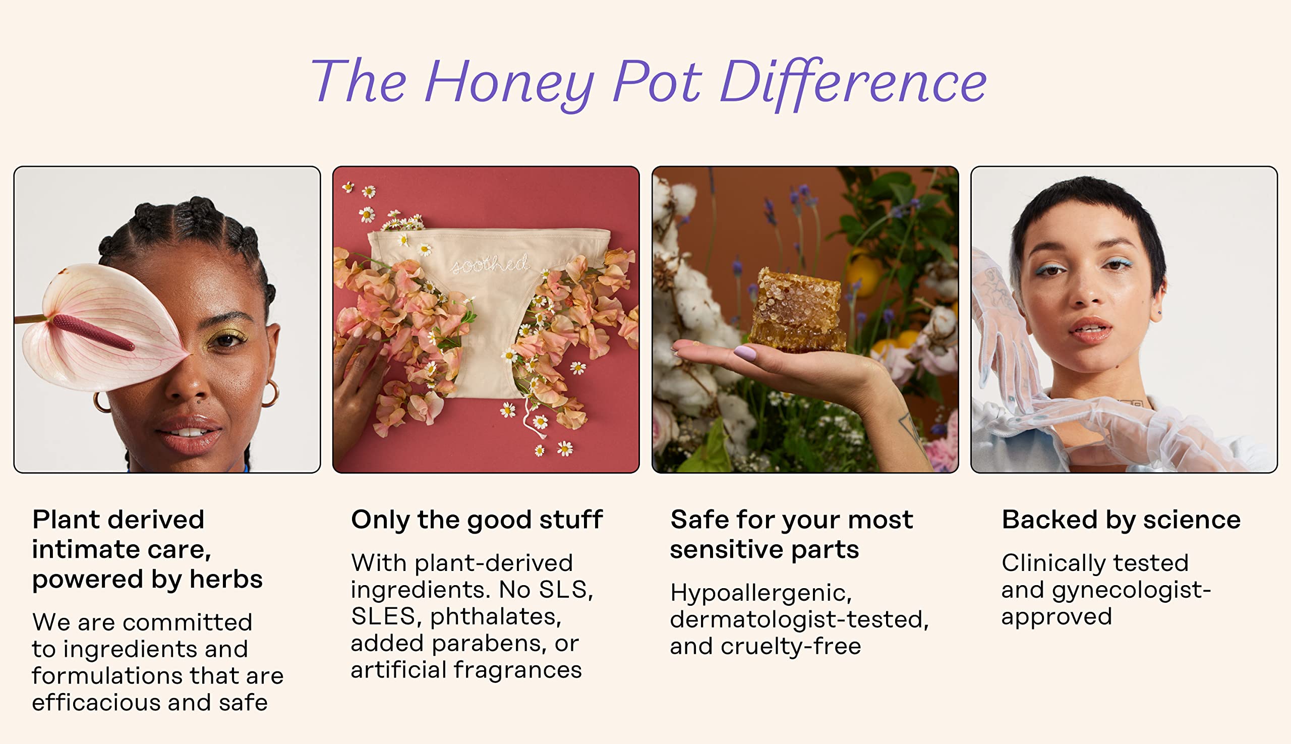 The Honey Pot Company - Anti-Itch Soothing Colloidal Oatmeal Wash - Plant Derived Feminine Care The Honey Pot CompanyAu supplements