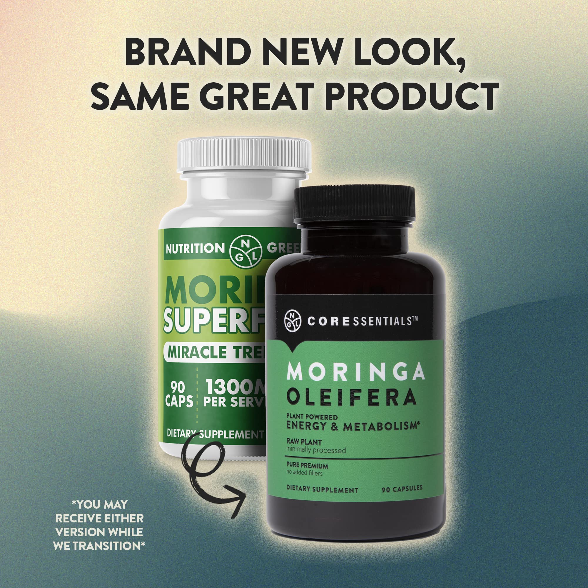 NGL Moringa Capsules 1300mg | Pure Raw Moringa Oleifera Superfood Dietary Supplement | 90 Capsules NGLAu supplements