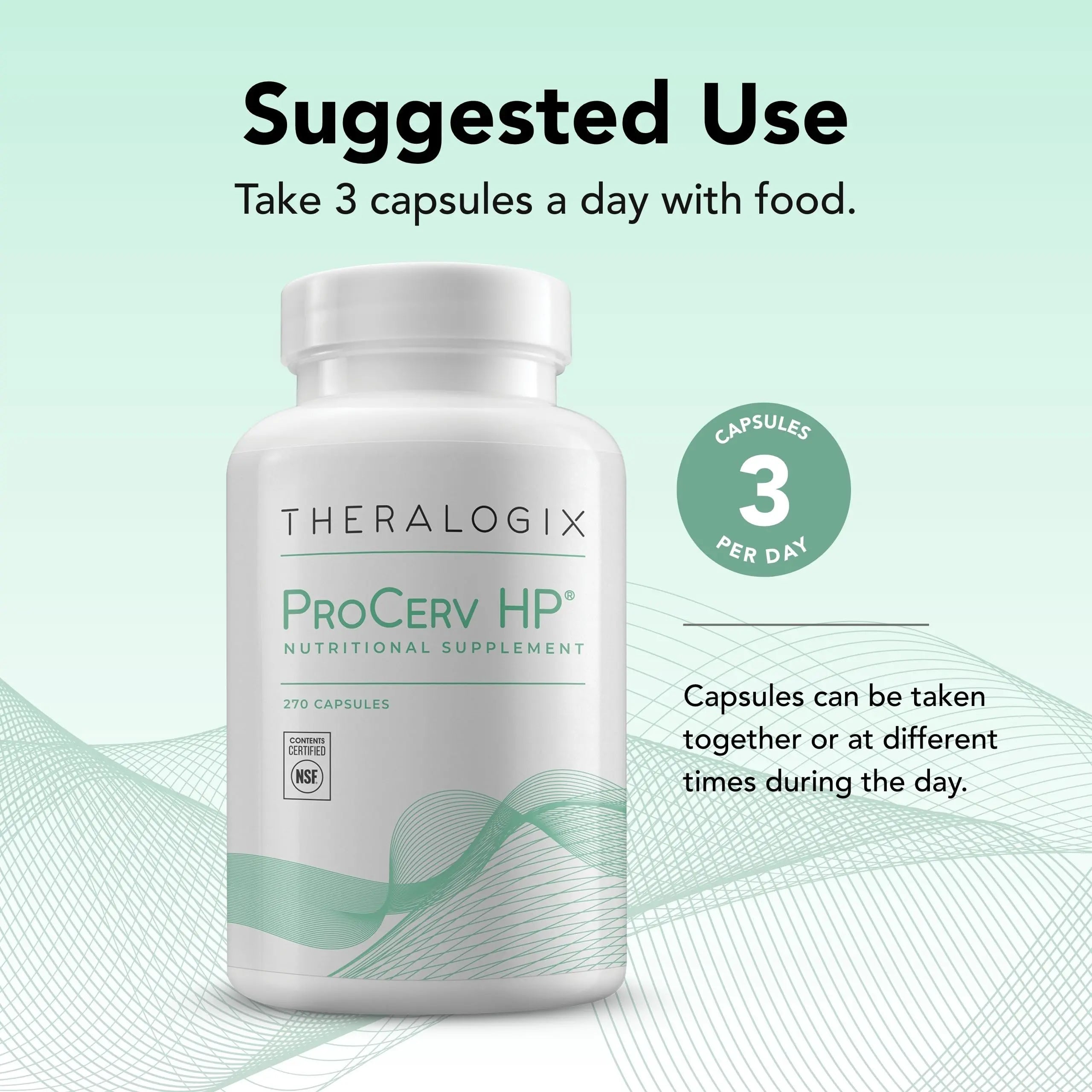 Theralogix ProCerv HP High-Potency Multivitamin - 90-Day Supply - Support for Women & Men - Immune Support Supplement TheralogixAu supplements