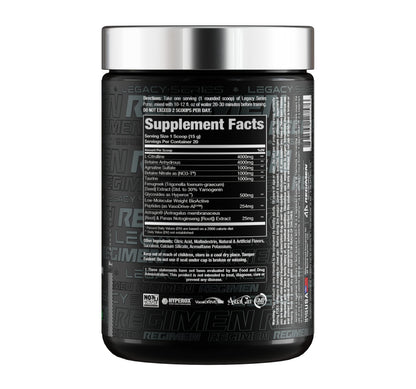 Legacy Series Pump Stim Free Muscle Pump Amplifier Pre-Workout Powder by AP Sports AP RegimenUS supplements