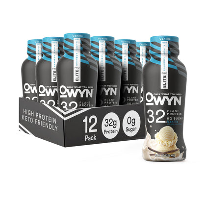 OWYN Only What You Need Pro Elite Vegan Plant Based High Protein Shake, Vanilla OWYN Only What You NeedUS supplements