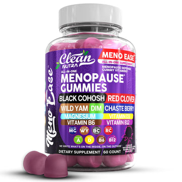 Menopause Supplement for Women Gummies with Black Cohosh, Wild Yam, DIM, Magnesium, Red Clover Chasteberry for Hormone Balance Relief Night Sweats Mood Plus Bergamot, Vitamin D3, Vitamin B6 B12 Clean NutraceuticalsAu supplements