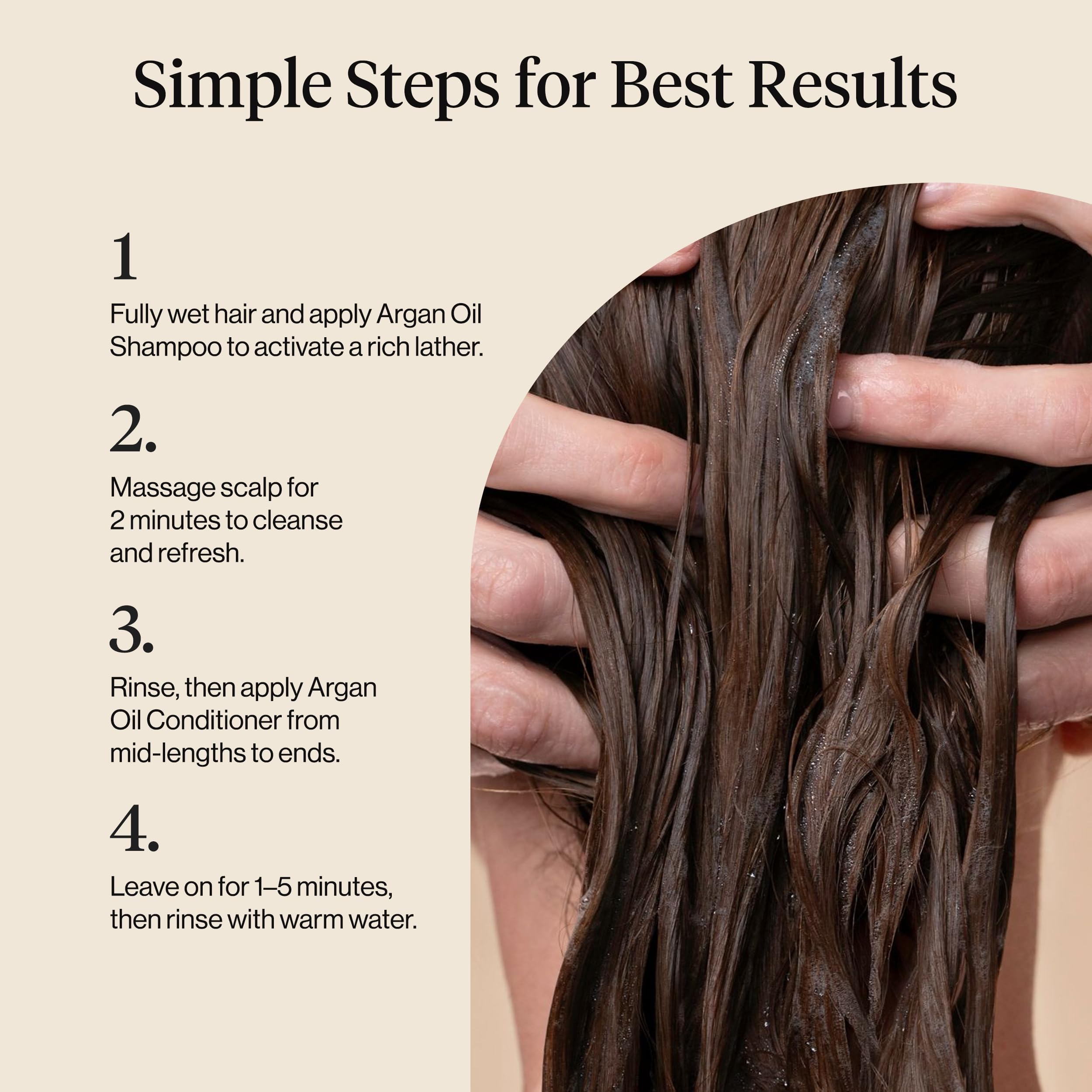 Kitsch Repairing Argan Oil Liquid Conditioner for Women & Men – Argan Oil for Hair, For Shine, Smoothness & Damage Recovery, Hair Repair – Clean, Color-Safe Hair Care - 12.3 oz KitschAu supplements