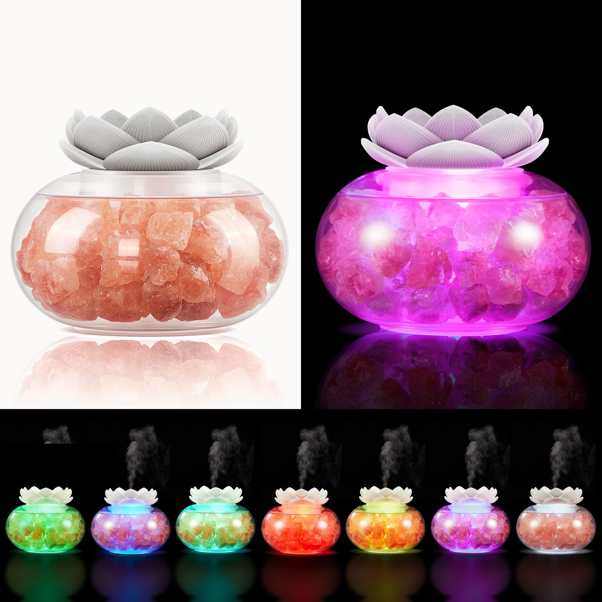 Essential Oil Diffusers Aromatherapy Diffuser: YeeQue Salt Lamp Diffuser for Home Bedroom Office YeeQueAu supplements