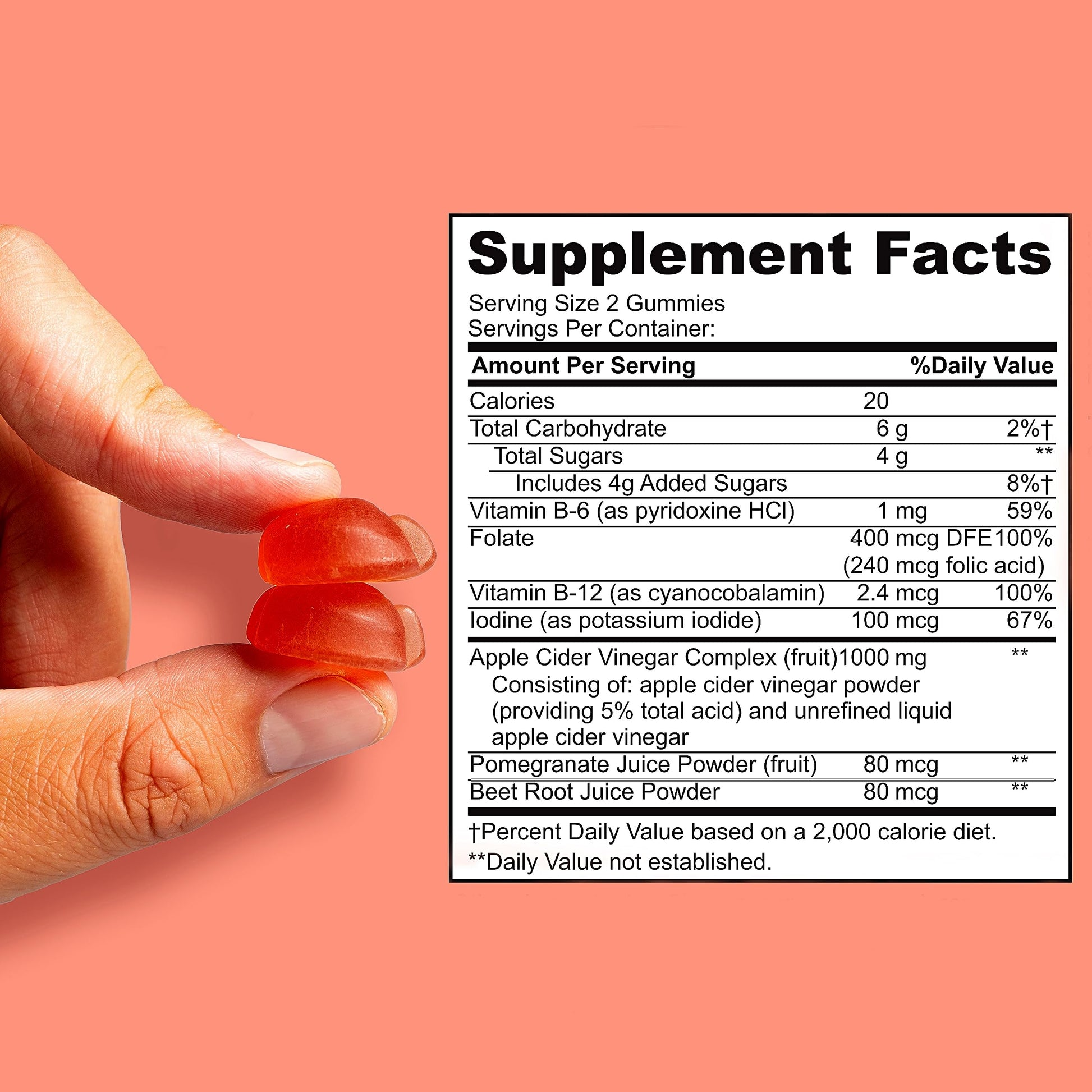 Willprov Health Apple Cider Vinegar Gummies - 1000mg ACV with Mother for Metabolism Willprov HealthUS supplements