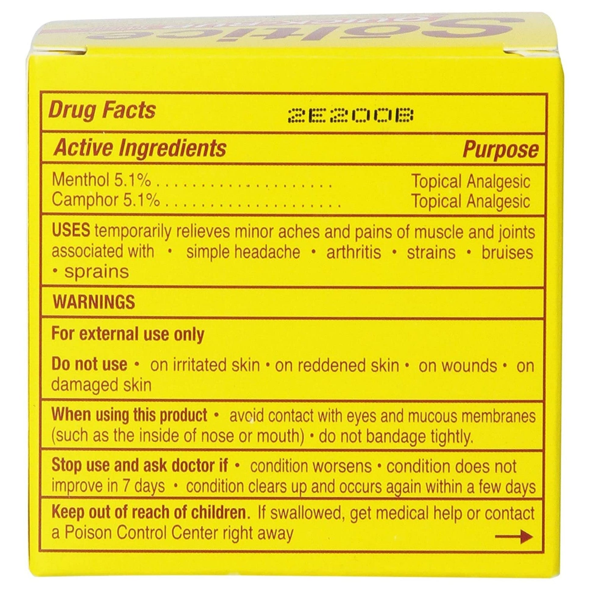 Soltice Quick Rub Topical Pain Reliever, 1.33 Ounces OAKHURST COMPANYAu supplements