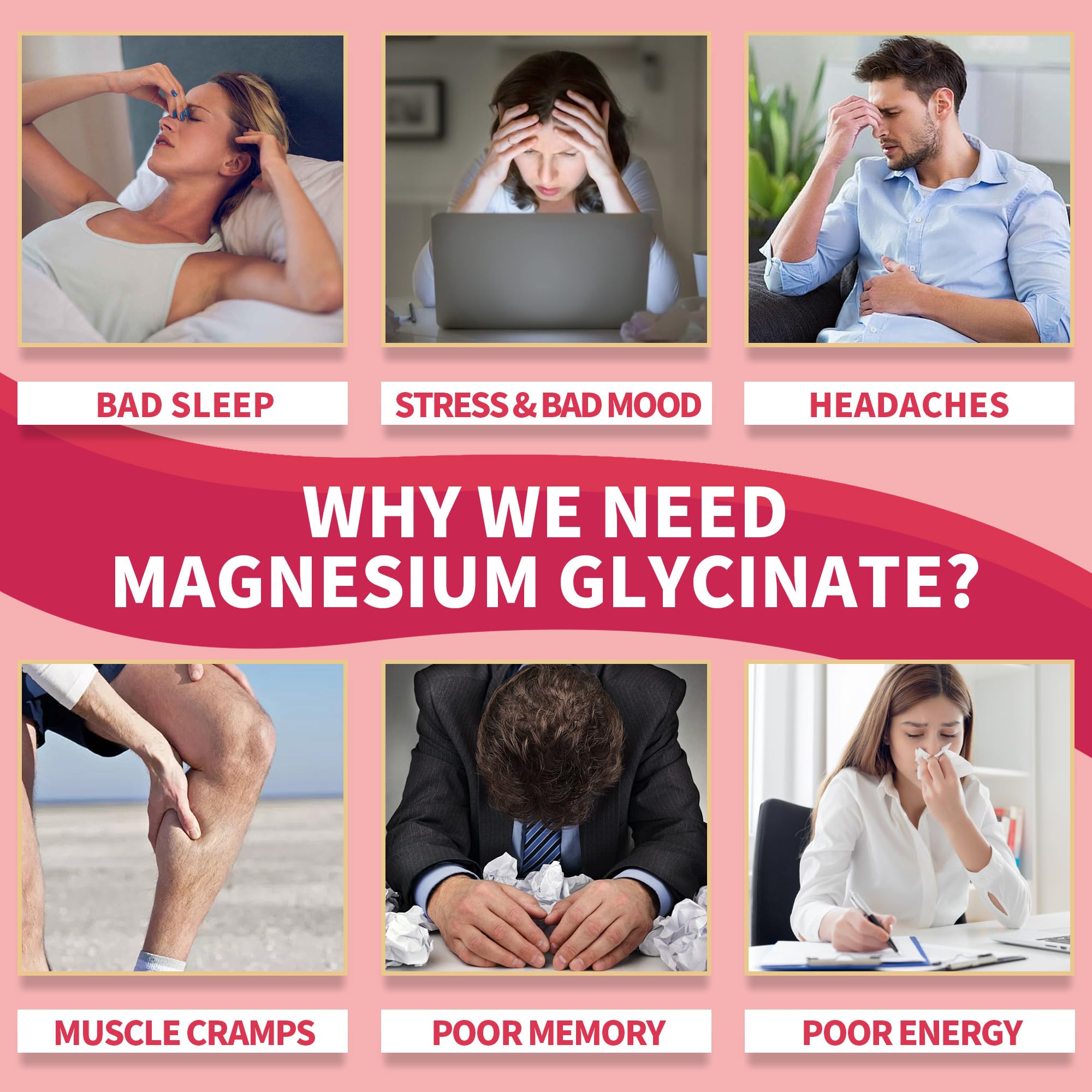IRIDESICENT Magnesium Glycinate Gummies 400mg, Sugar Free Magnesium Supplement w/Ashwagandha, Zinc, Vegan Magnesium Glycinate Supplement for Adults - 120 Cherry Gummies IRIDESICENTAu supplements