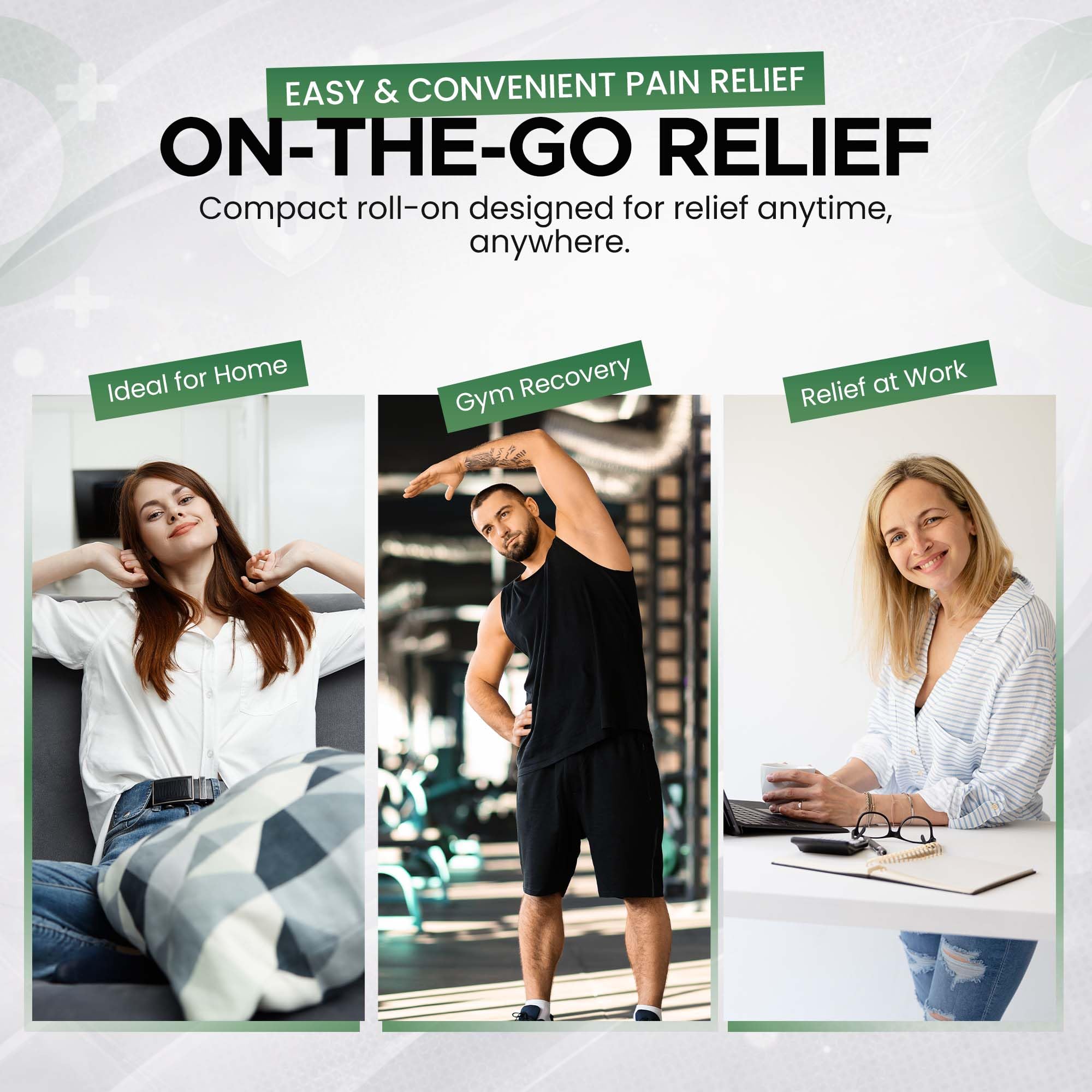 BIO-RELIEF Fast-Acting Hemp Pain Relief Roll On - Highly Effective, Cool & Topical Pain Relief Extra Strength for Arthritis, Muscle, Joint & Back – Easy Roll On Maximum Strength Scientific Solutions GlobalAu supplements