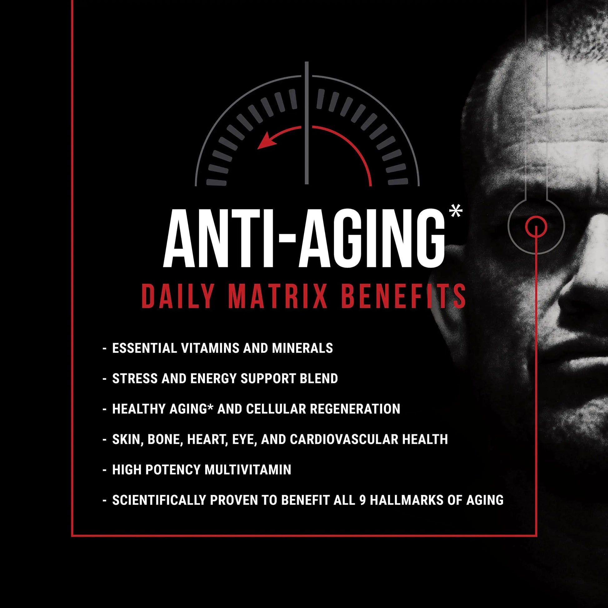 Jocko Fuel TIME WAR - Multivitamin for Men & Women. NAD Supplement for Healthy Aging, Heart, Bone, & Eye Health. Essential Vitamins and Minerals Jocko FuelAu supplements