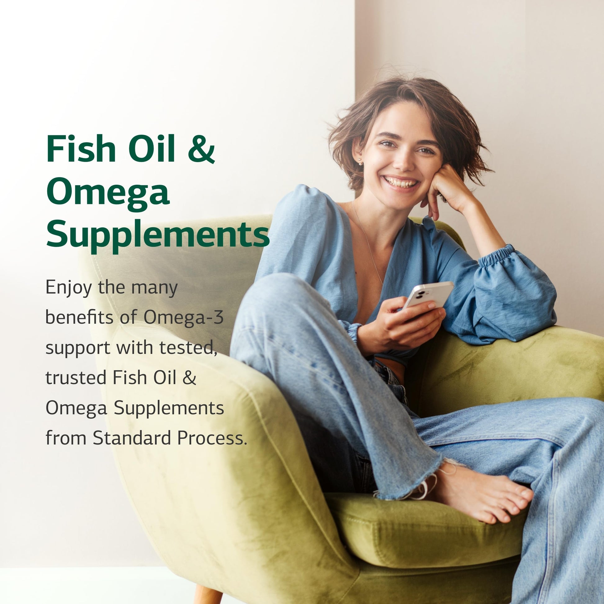Standard Process Olprima DHA - Omega-3 Supplement for Heart & Brain Health - Gluten-Free, Non-Dairy & Non-Soy - 60 Softgels (30 Servings) Standard Process Inc.Au supplements