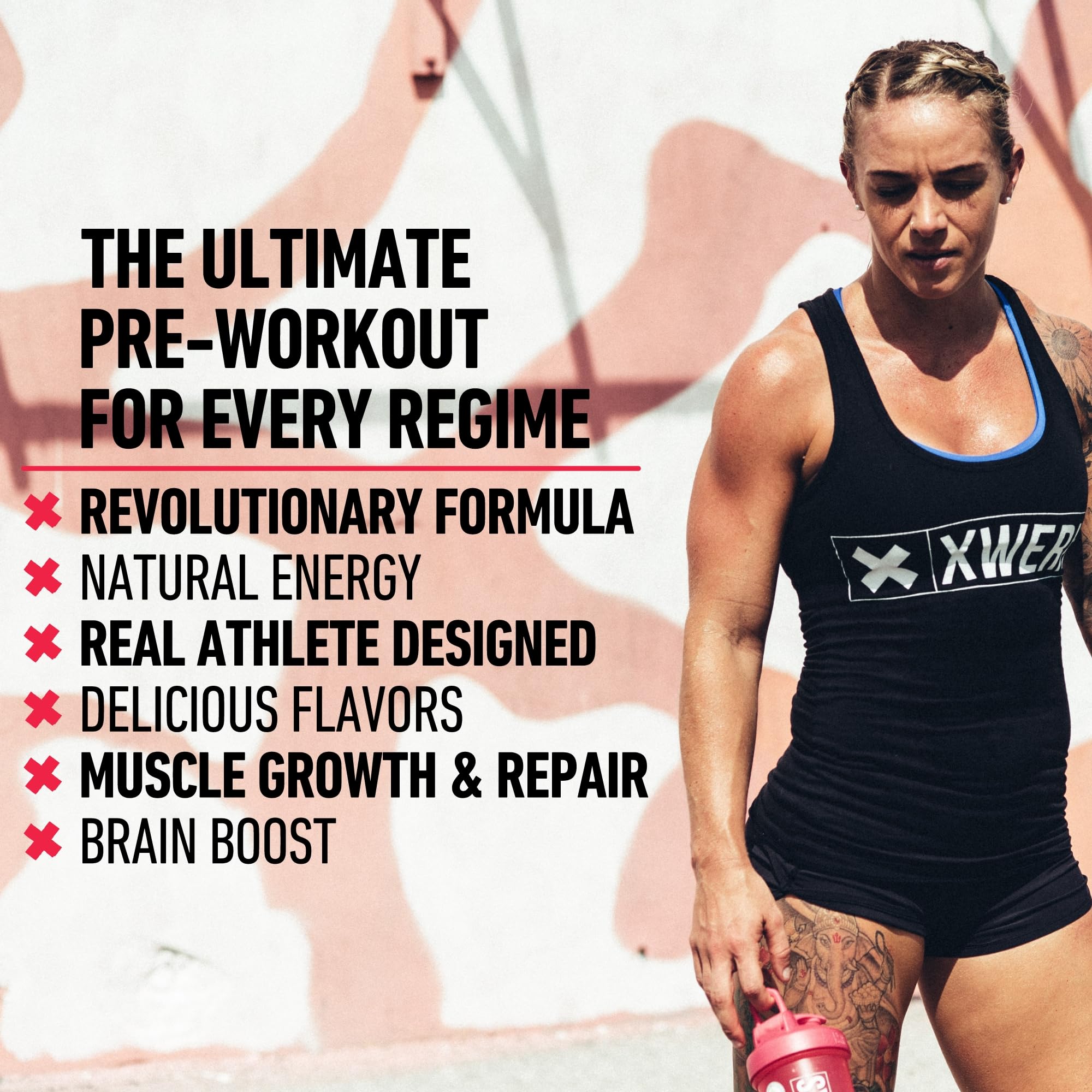 Xwerks Ignite Blue Razz Pre Workout Powder - Best Natural Keto Pre-Workout for Women XwerksAu supplements