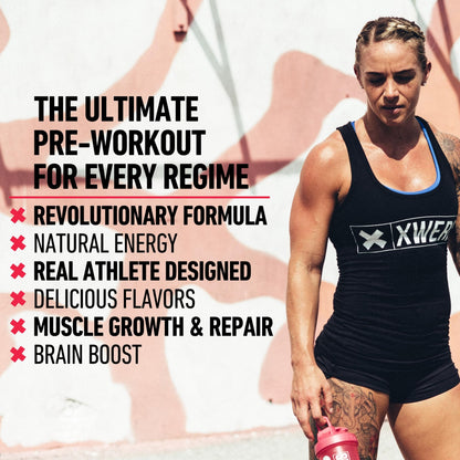 Xwerks Ignite Blue Razz Pre Workout Powder - Best Natural Keto Pre-Workout for Women XwerksUS supplements
