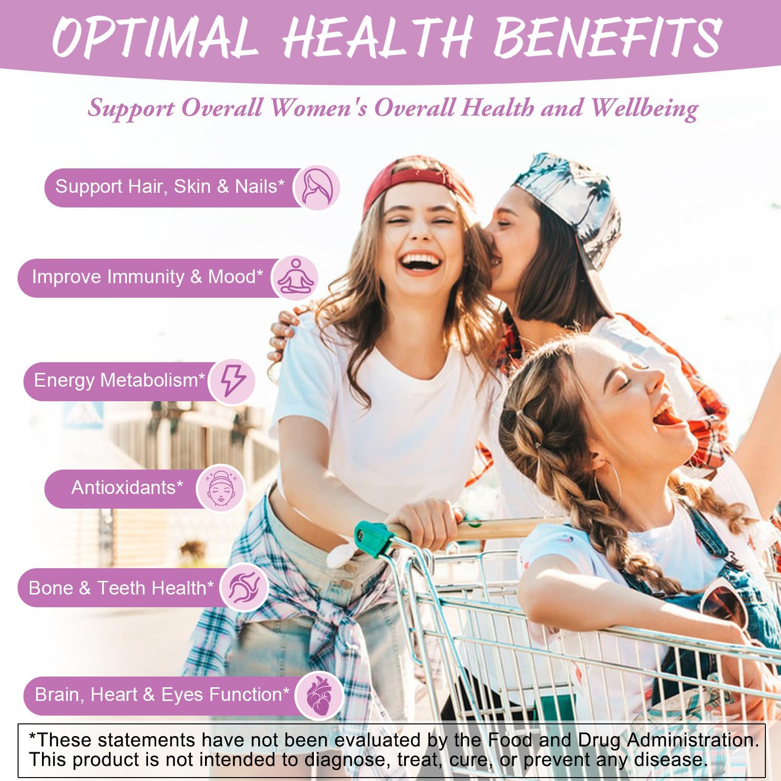 Totaria Sugar Free Multivitamin Gummies for Women 14+ w/Iron, Inositol, Folate, Biotin, Womens Daily Multivitamin Gummy w/Vitamin A, C, B, D3, K2 TotariaUS supplements