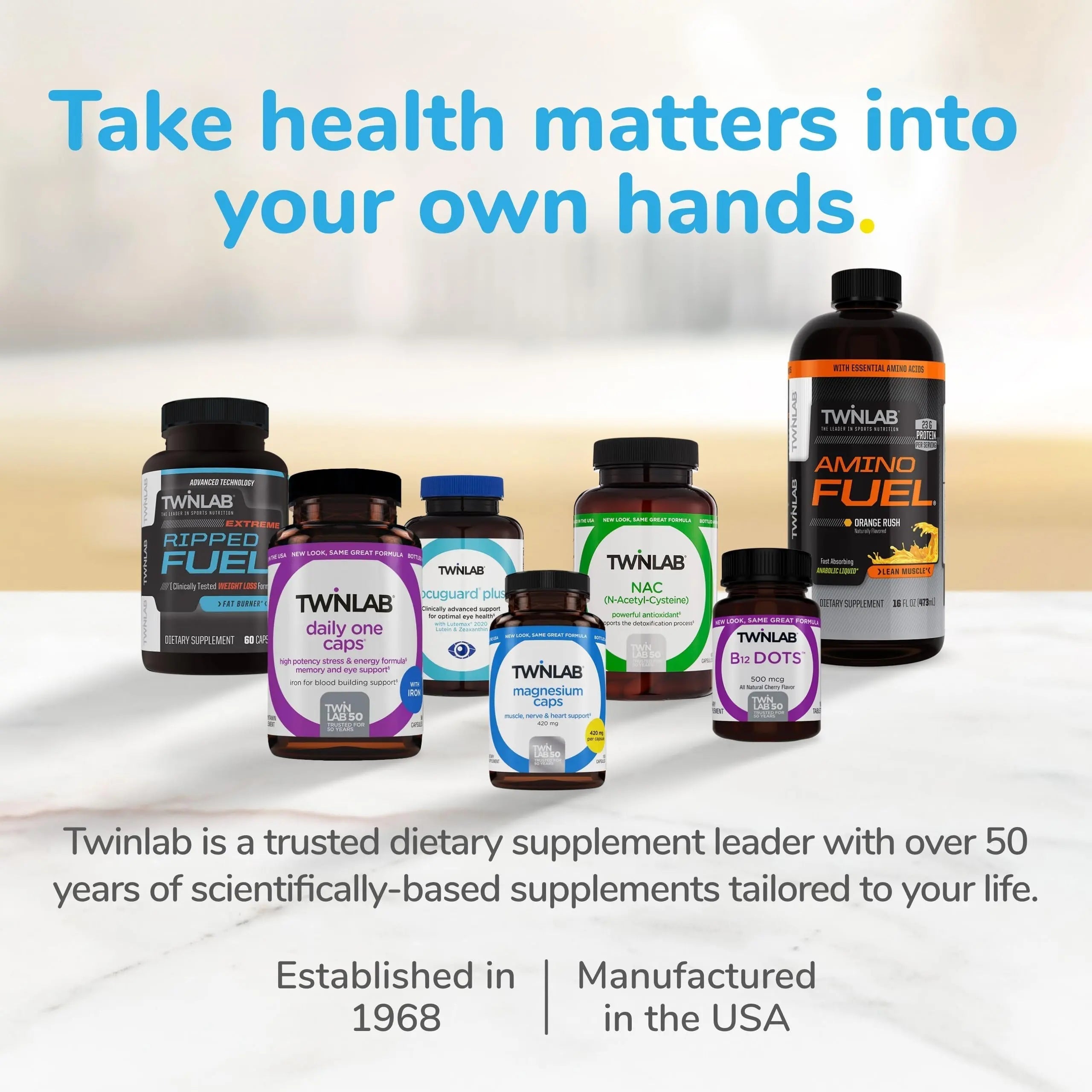Twinlab Daily One Caps Without Iron - Nutritional Supplement with Zinc, B Vitamins, Magnesium, and More - 180 Capsules TwinlabAu supplements