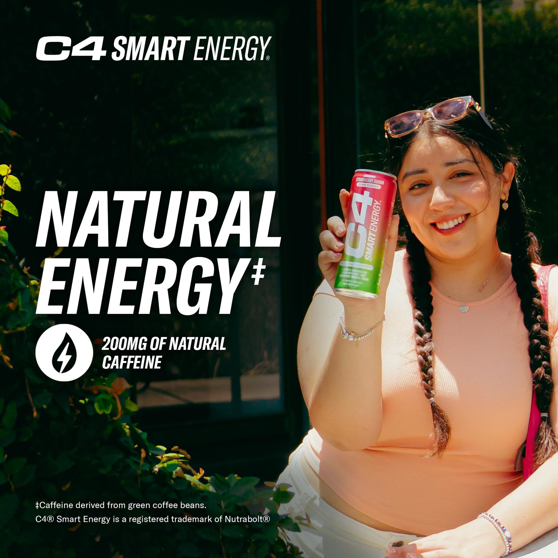 Cellucor C4 Smart Energy Drink - Sugar Free Performance Fuel & Nootropic Brain Booster, Coffee Substitute or Alternative | Cherry Berry Lime 12 Oz - 12 Pack C4Au supplements
