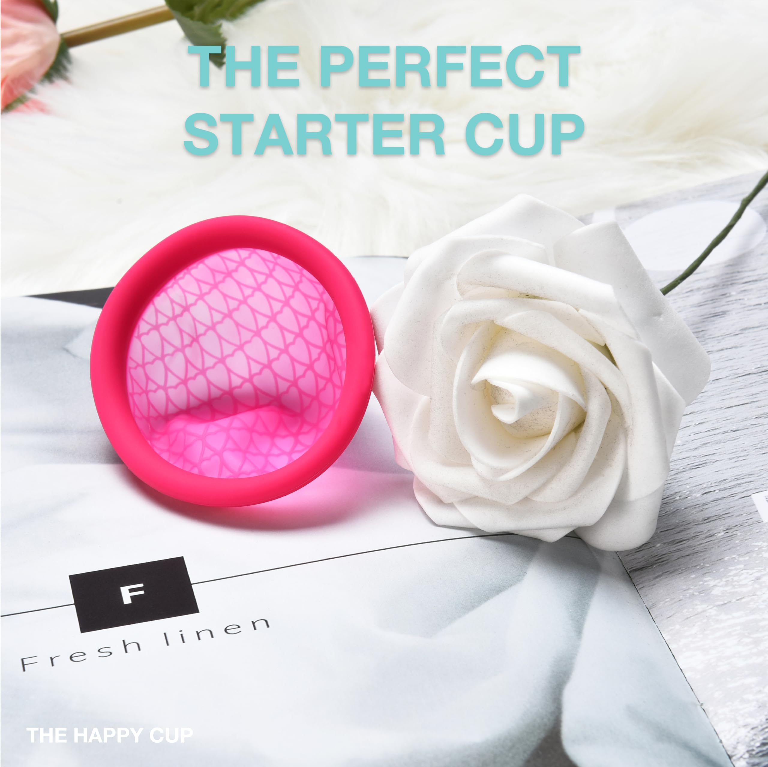 Hawwwy Reusable Menstrual Cup - Washable Period Cup with Flat-fold Compact Design HAWWWYAu supplements