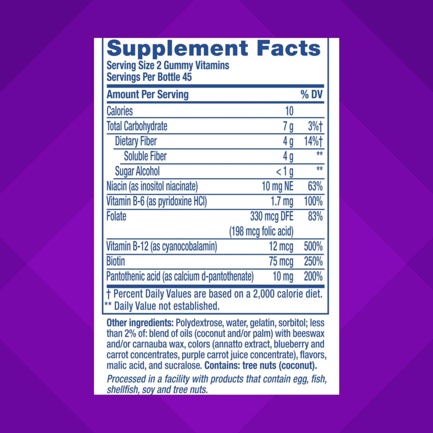 Vitafusion Fiber Well Fit Gummies Supplement, 90 Count (Packaging May Vary) VitafusionUS supplements