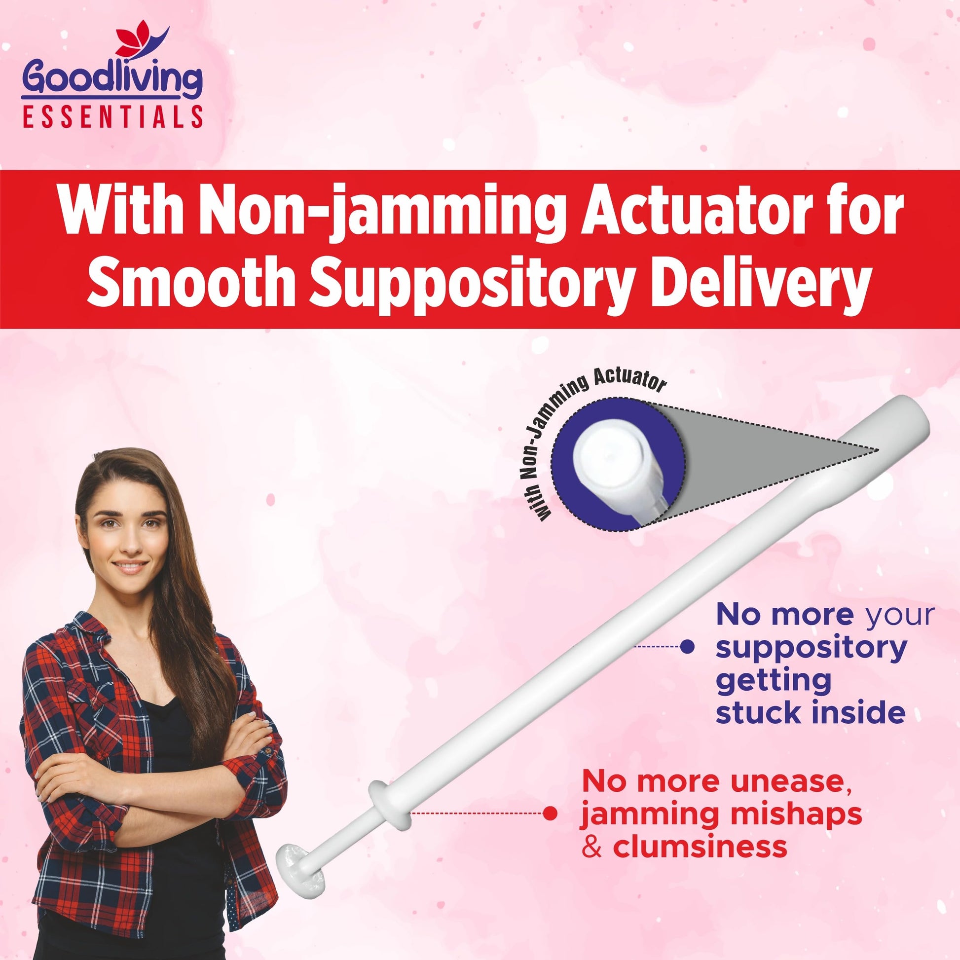 Suppository Applicators Mega Pack 30 Count Hygienic Inserter | Fits Suppositories Without Getting Stuck Inside With Our Innovative Pusher | Soft Tip, Smooth & Pain-Free Suppository Insertion Tool Goodliving EssentialsUS supplements