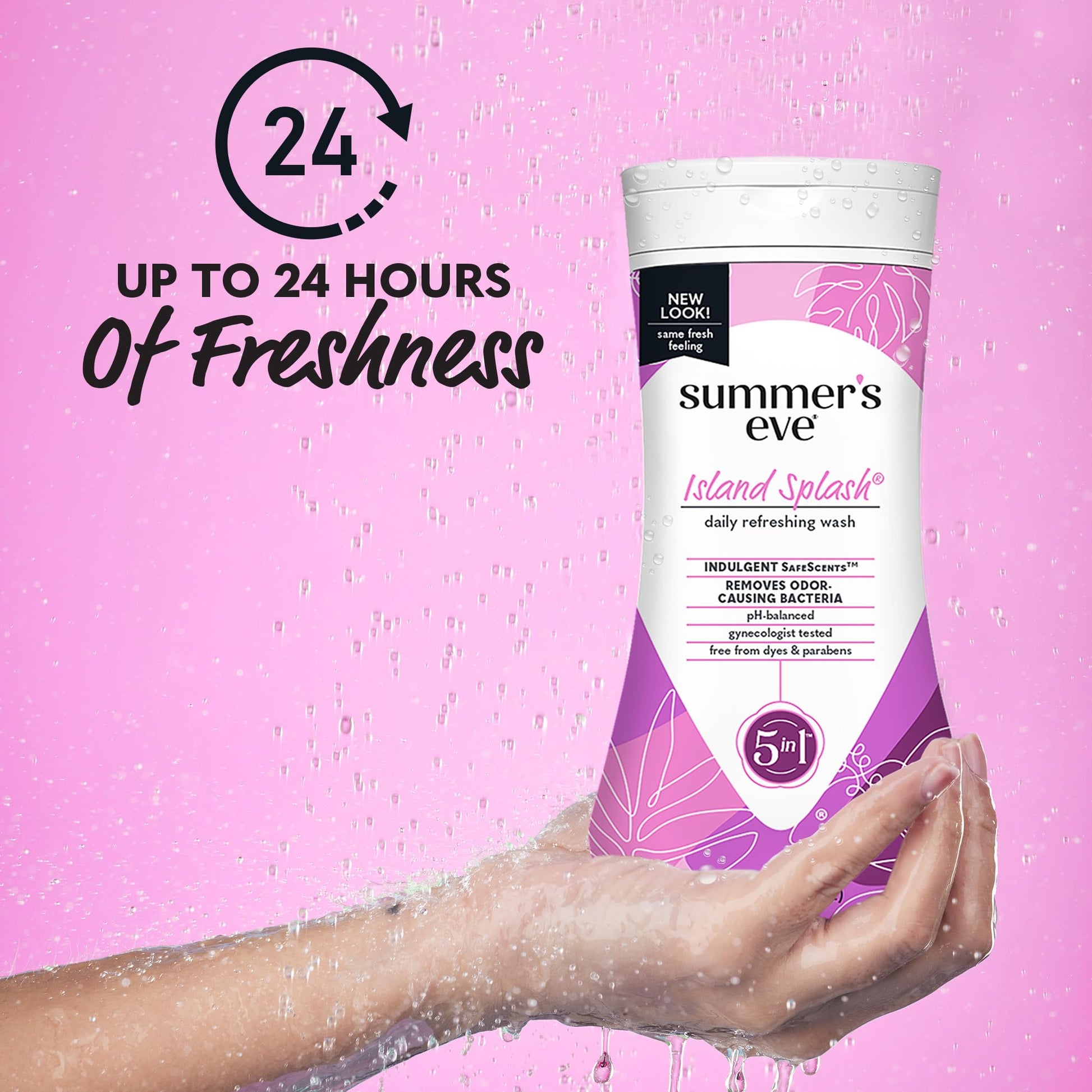 Summer's Eve Island Splash Refreshing Daily All Over Feminine Body Wash, Removes Odor Summer's EveAu supplements