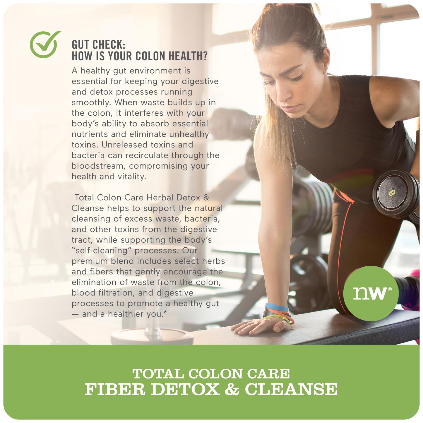 NatureWise Total Colon Care Fiber Cleanse with Herbal Laxatives, Prebiotics, & Digestive NatureWiseUS supplements