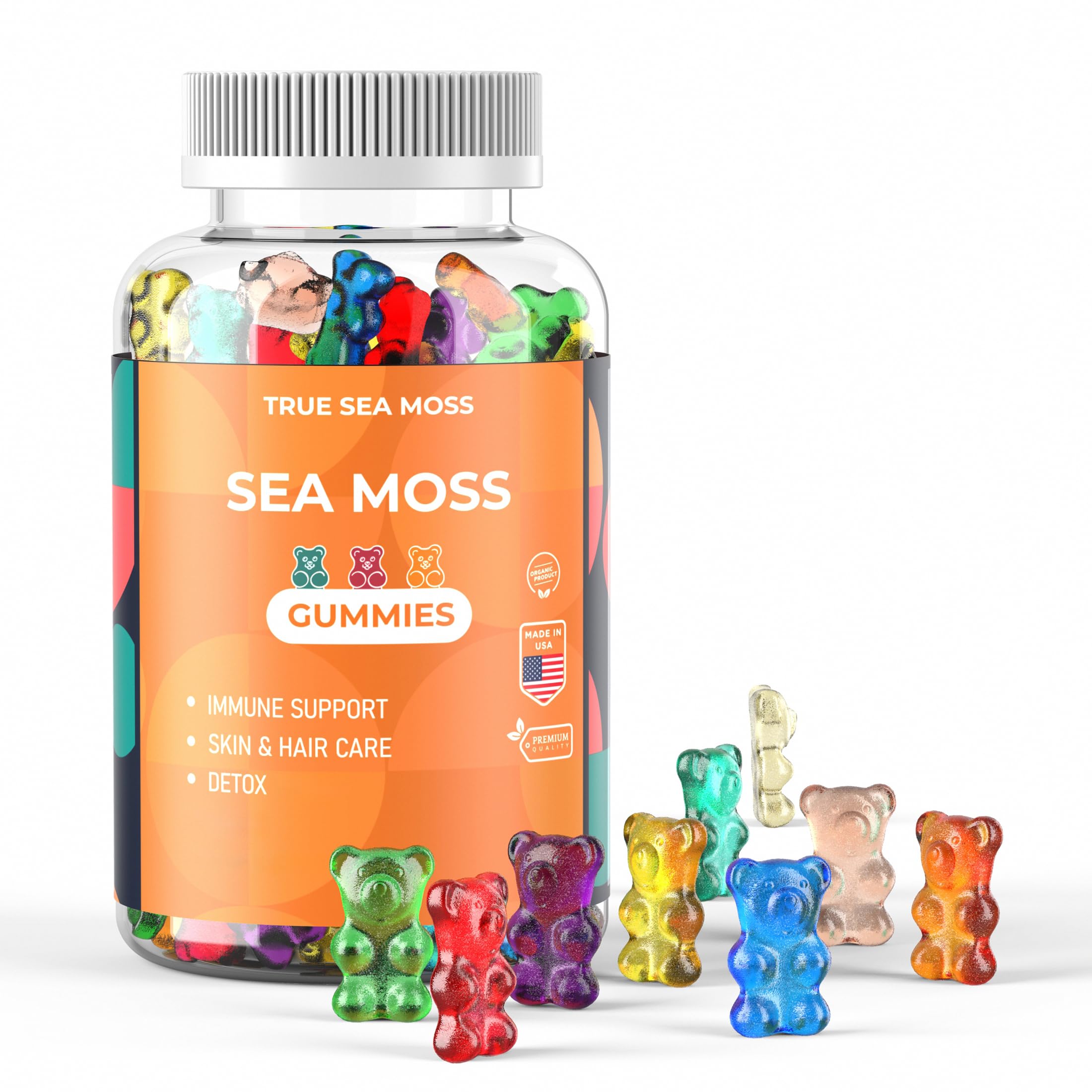 Sea Moss Gummies for Adults & Kids – Contains Irish Sea Moss + Burdock Root TrueSeaMossAu supplements
