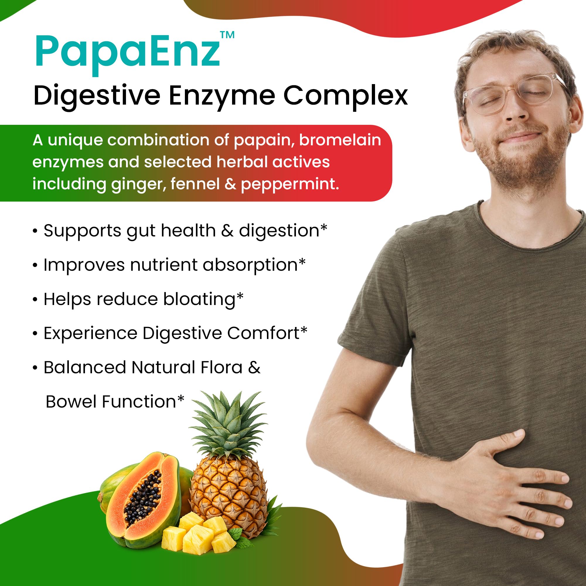 Organic Veda Super Greens & Reds Capsules - Organic Superfoods, Daily Greens, Red Juice, Fruits & Vegetables Supplement - Papaya Enzymes, Digestive Herbs, Bromelain, Antioxidants - 120 Veggie Capsules Organic VedaAu supplements