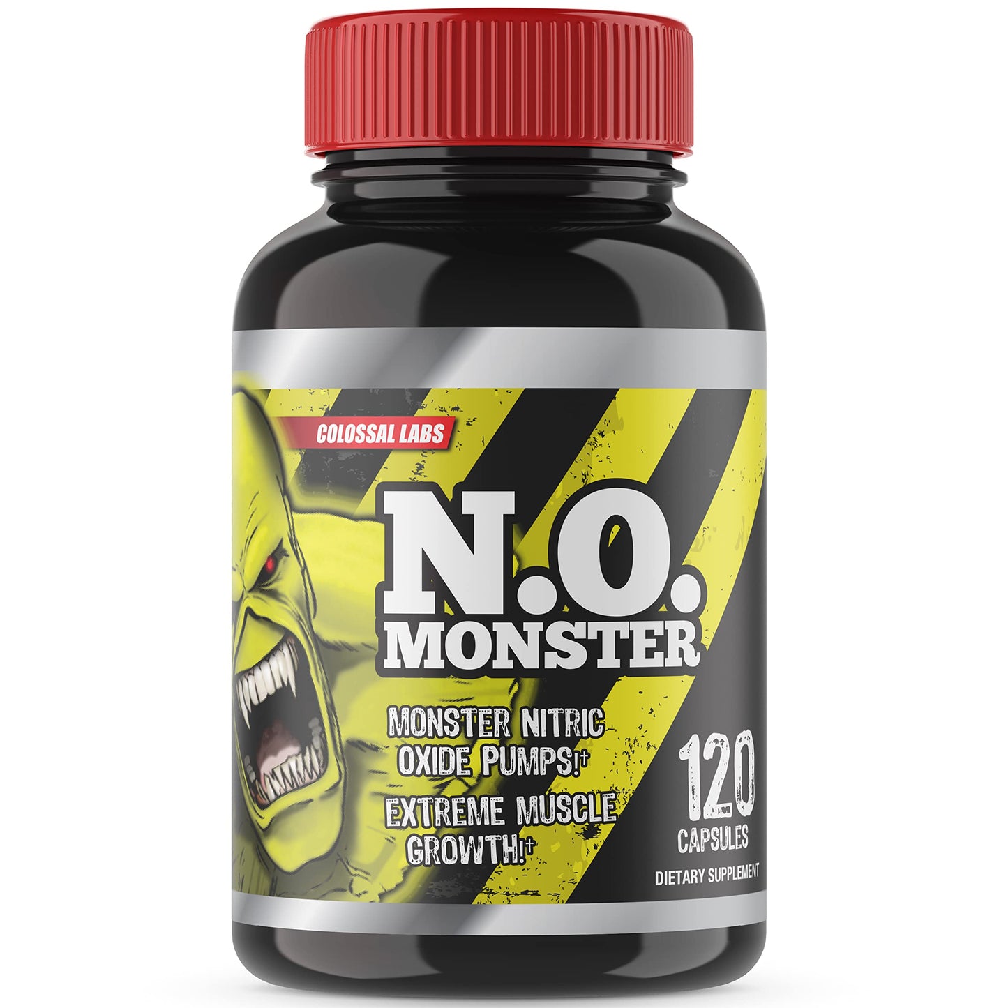 Colossal Labs Nitric Oxide Booster with L-Arginine, Extreme Pumps to Build Strength Goliath LabsUS supplements