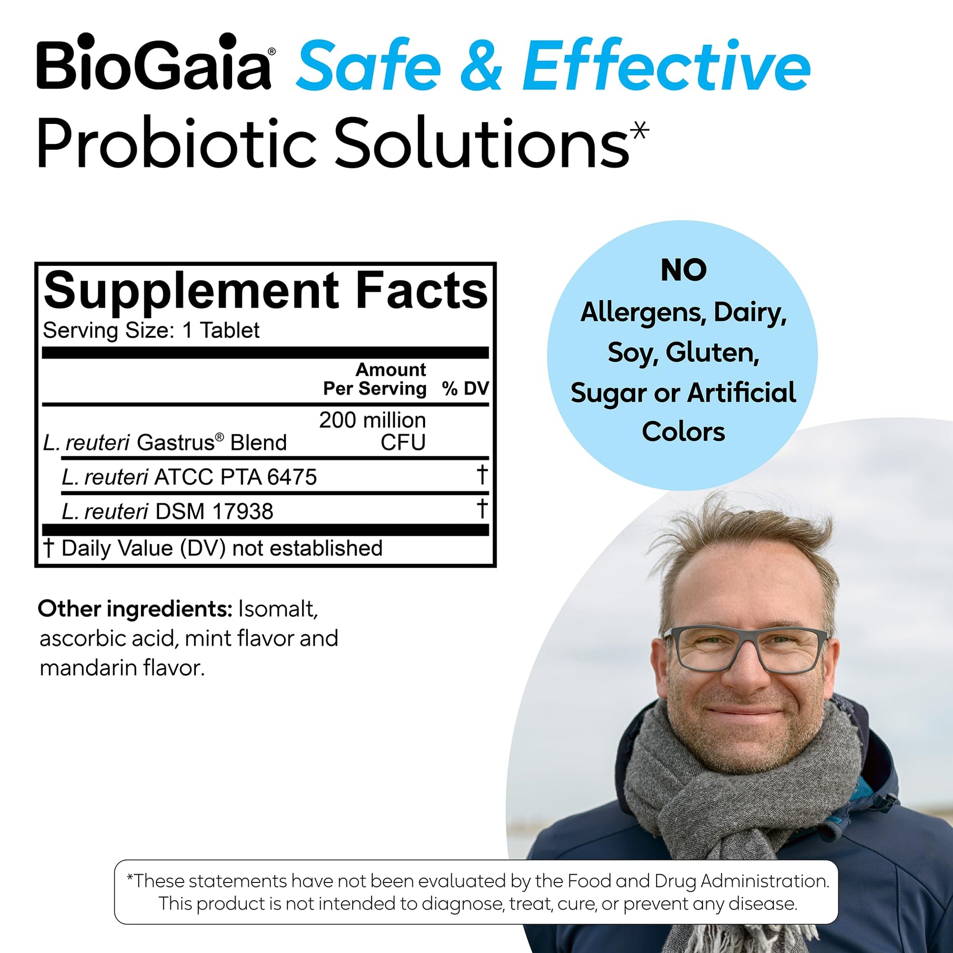 BioGaia Gastrus Gut Health Probiotic | Eases Abdominal Discomfort, Gas & Bloating | Promotes Regularity & a Healthy Gut | Contributes to a Balanced Microbiome | Backed by 30 Years of Research BioGaiaAu supplements