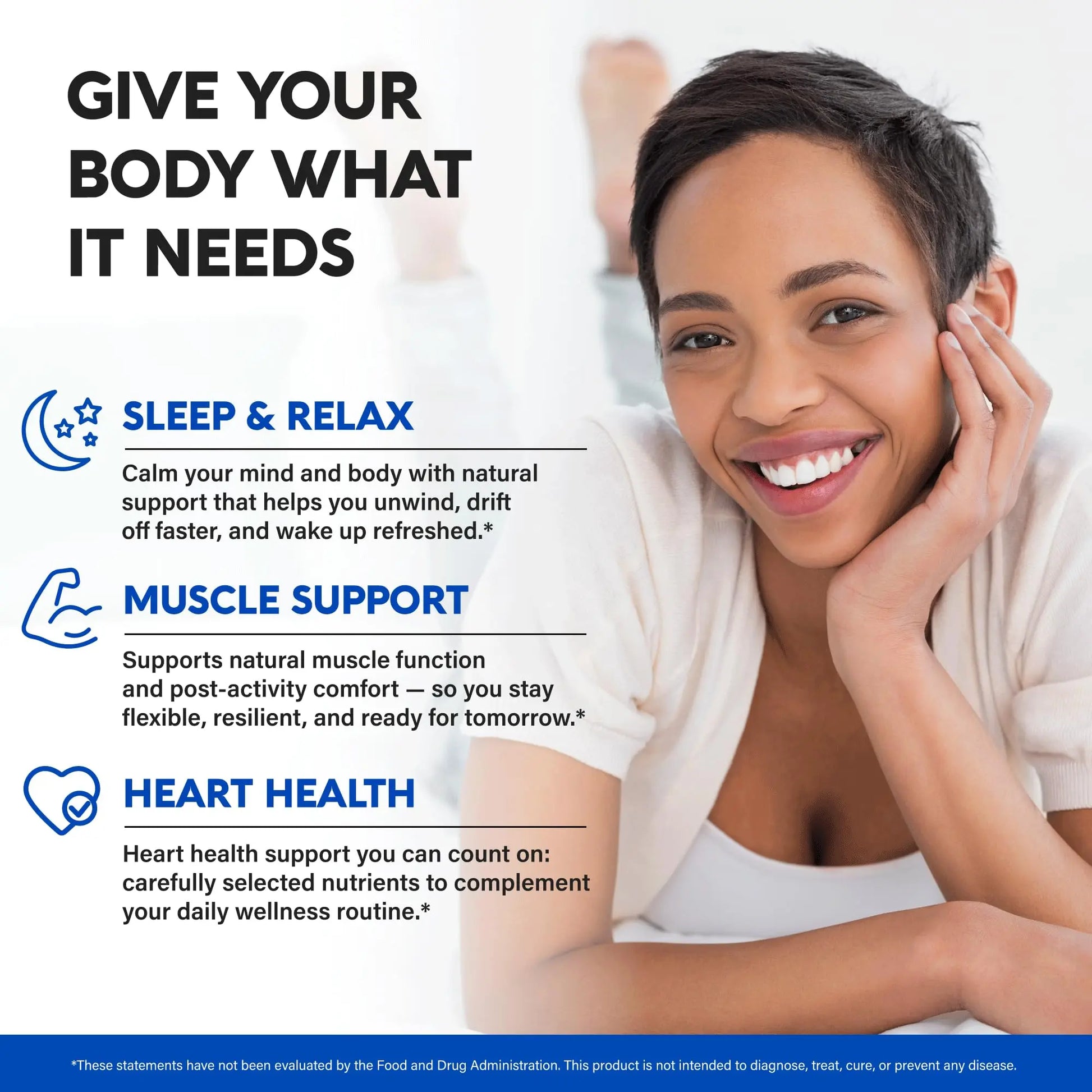 Magnesium Supplement - 5 in 1 Complex | Glycinate | Citrate | Malate | Taurate | Oxide - Made in USA - Stress, Muscle & Heart Support - Vegan, Natural, Non-GMO - 180 Capsules, 2 Month Supply NUTRAHARMONYnz supplements