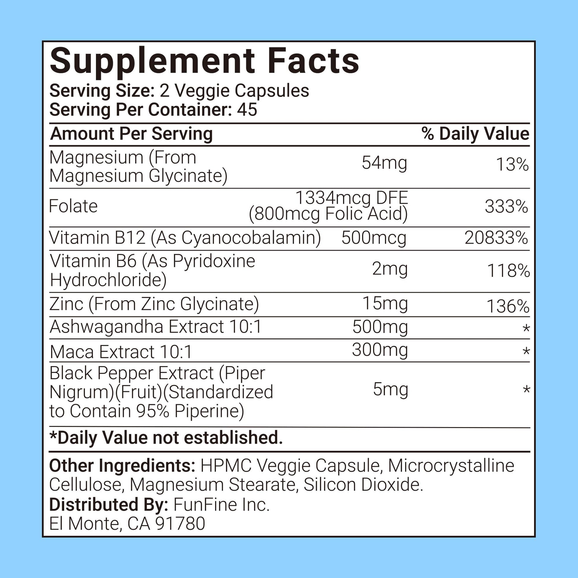 RevitaPlus 8-in-1 Ashwagandha Supplements with B12 B6 Magnesium Maca Zinc Folate, Cortisol Supplements for Women and Men Supports Stress Relief, Sleep, Energy, Focus(90 Capsules) RevitaPlusAu supplements
