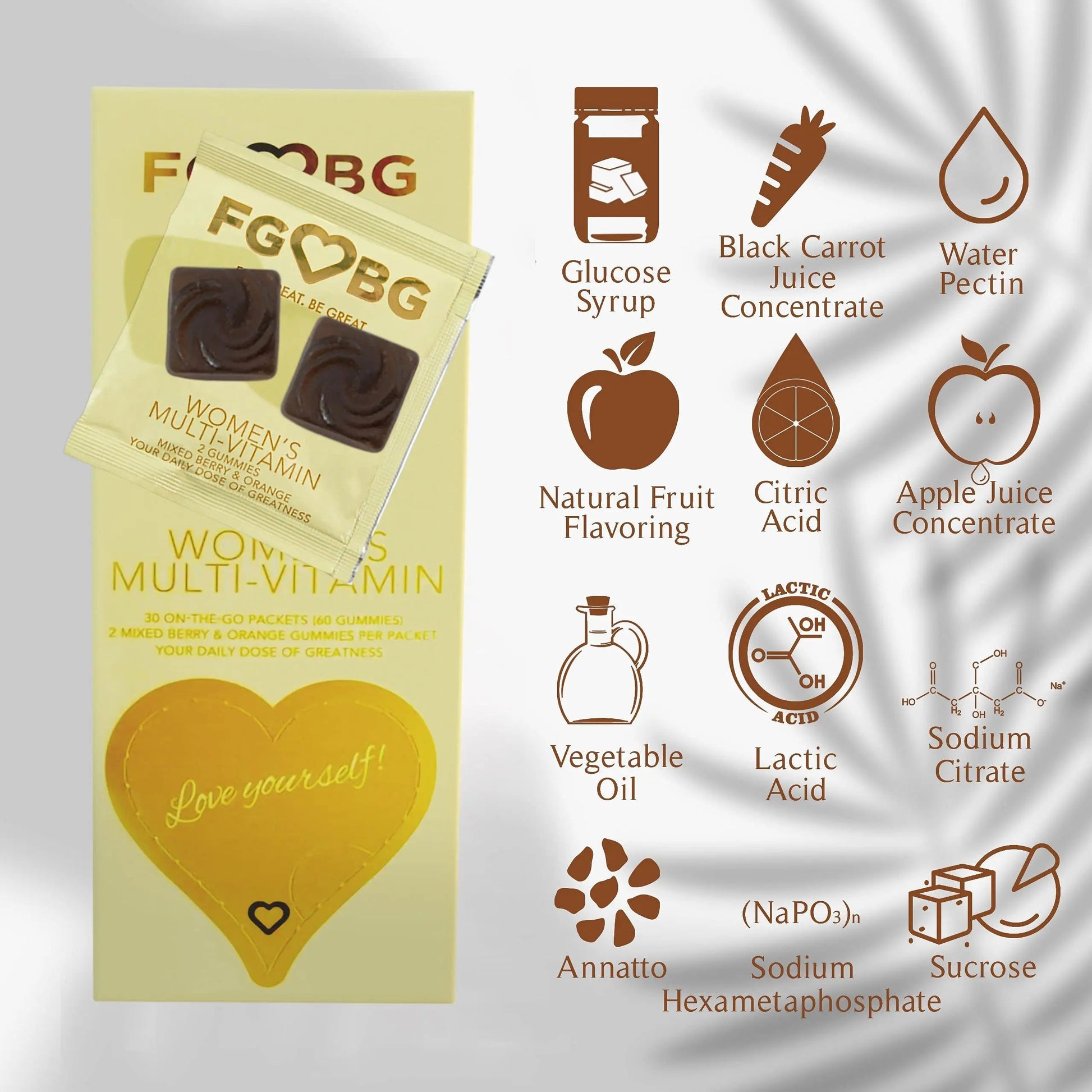 FGBG Women’s Multivitamin Gummies | Vegan All in One Formula | Boost Energy, Brain Function| Cruelty-Free | 30-Day Supply FGBGAu supplements