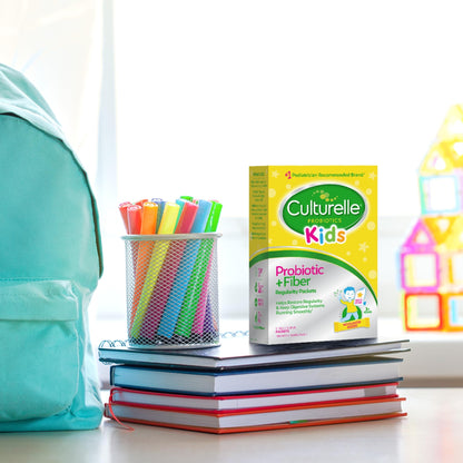 Culturelle Kids Probiotic + Fiber Packets (Ages 3+) - 24 Count - Digestive Health & Immune CulturelleUS supplements