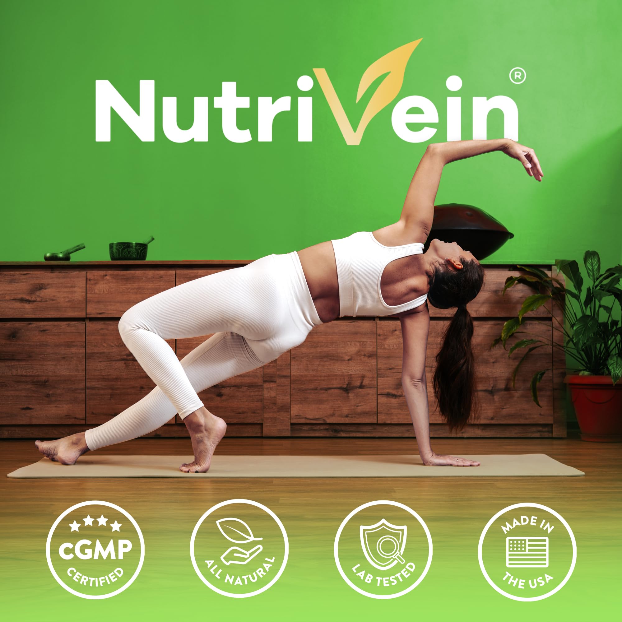 Nutrivein Premium DIM Supplement 400 mg Daily - 120 Servings (120 Capsules): Diindolylmethane for Women and Men - Plus Bioperine - Estrogen Supplement - Menopause and Middle Age Support NutriveinAu supplements