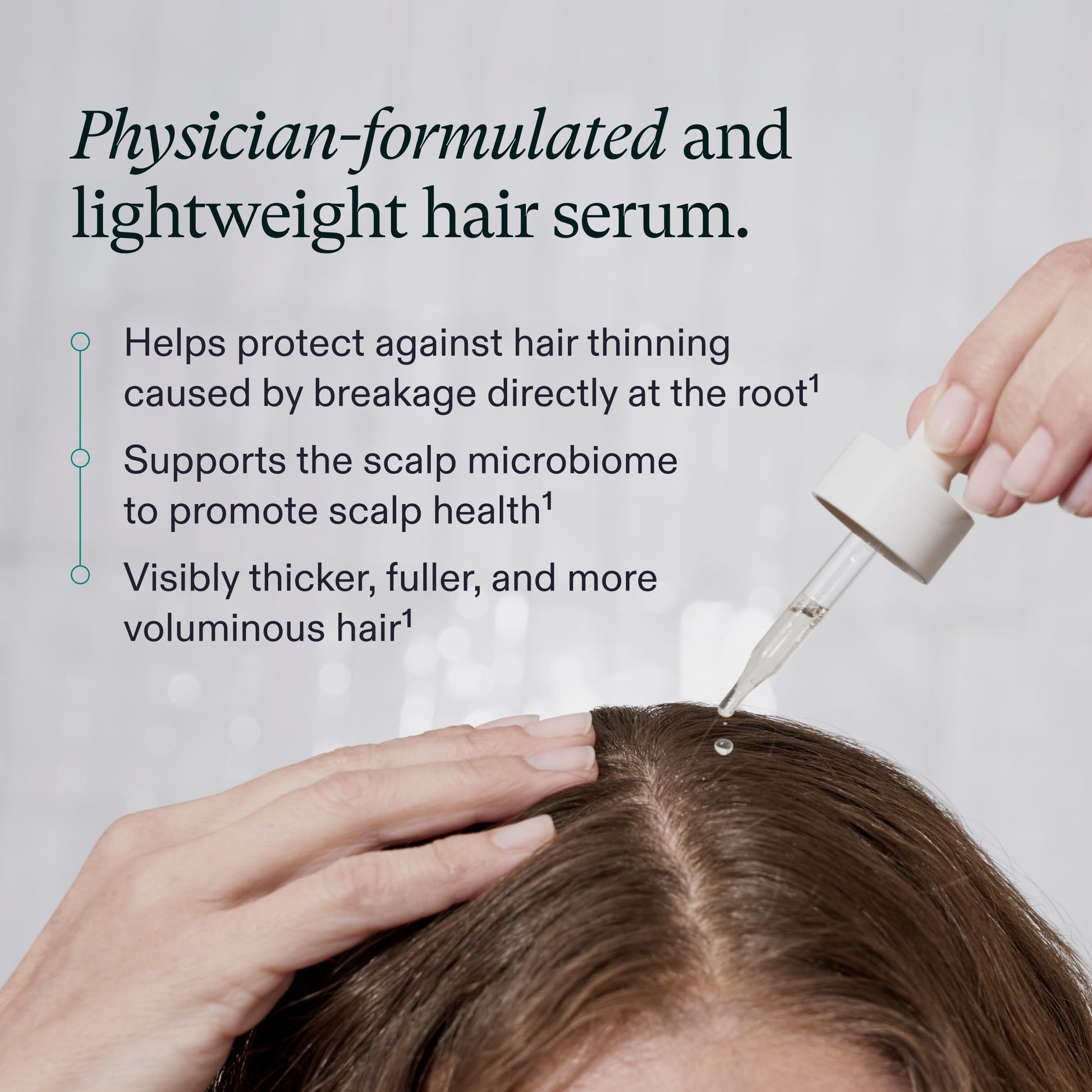 Nutrafol Women's Hair Serum, Supports Visibly Thicker and Stronger Hair, Vegan, Lightweight and Fast-Absorbing - 1.7 Fl Oz, 1 Bottle NutrafolAu supplements