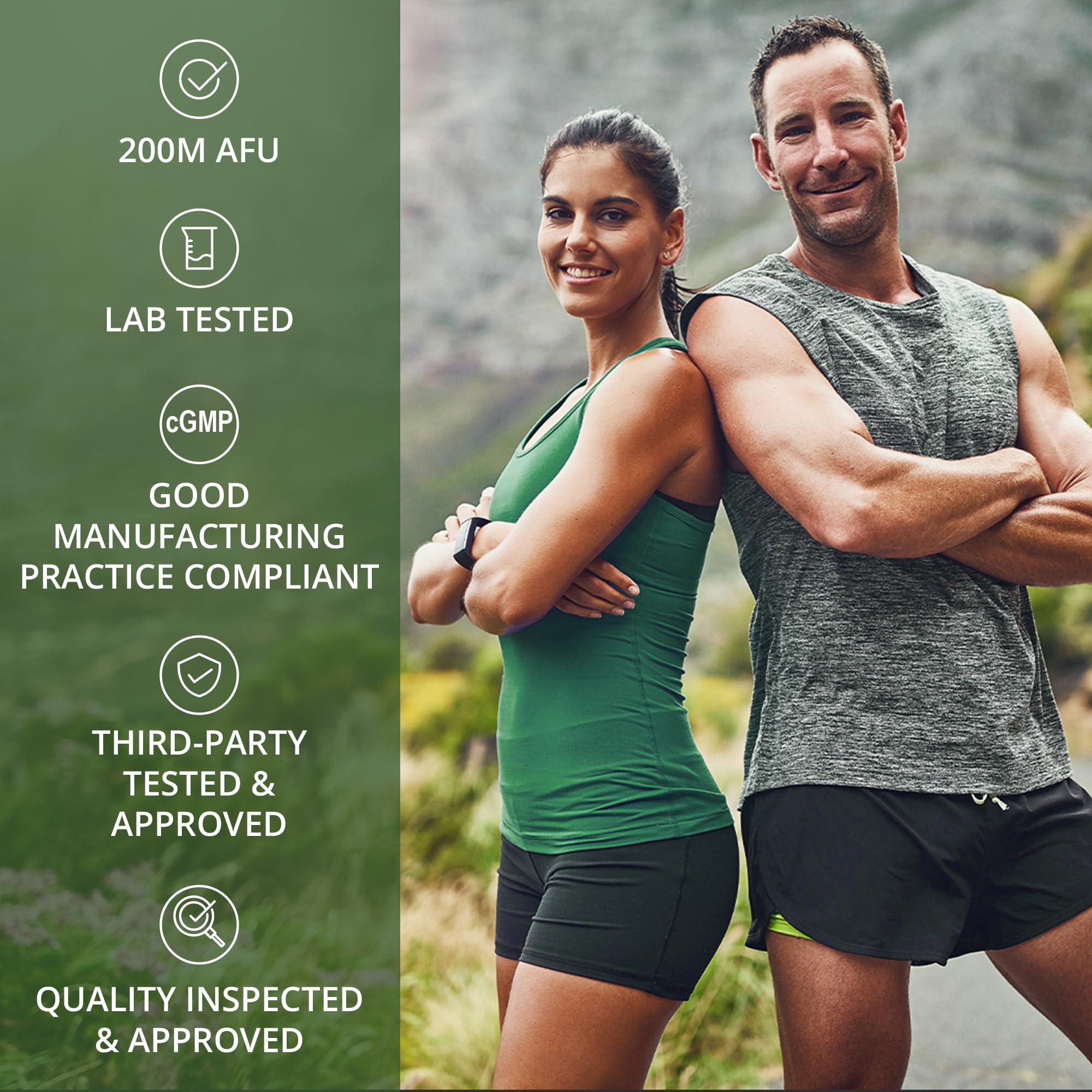 Akkermansia Probiotic to Increase GLP-1 Production. Ultra High Strength Akkermansia Muciniphila Live Strain with Prebiotic Fiber for Gut Health & Microbiome Balance. Delayed Release, 3rd Party Tested Peak PerformanceAu supplements