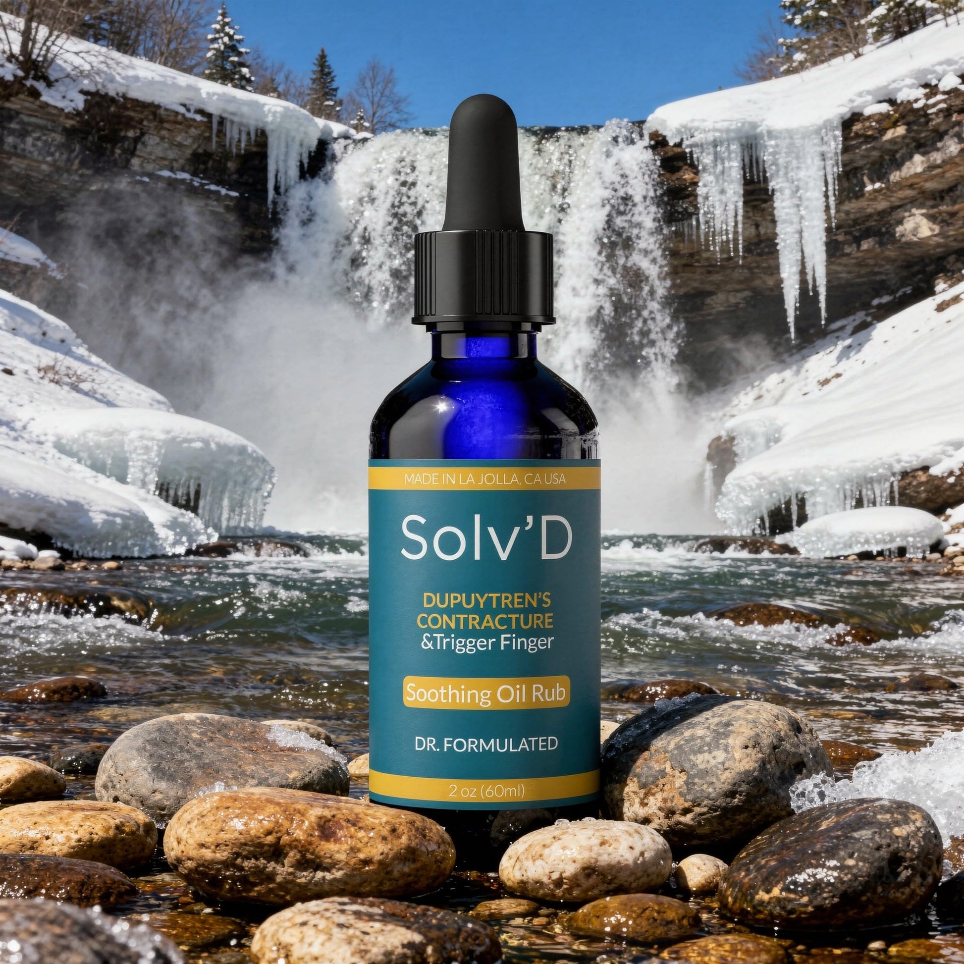 SOLV'D – Natural Relief for Dupuytren’s Contracture | A Powerful Blend of Mixed Tocopherols, Rose Hips, and DMSO, Reduces Scarring and restores Flexibility. Also for Gamer’s Thumb & Trigger Finger! SOLV'DAu supplements