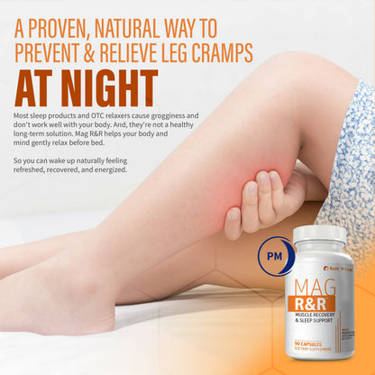 SaltWrap Mag R&R - Nighttime Muscle Cramps Support, Natural Sleep Support for Adults SaltWrapUS supplements