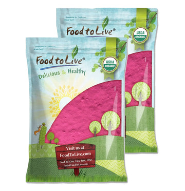 Food to Live Organic Dragon Fruit Juice Powder, 16 Pounds – Non-GMO, Powdered Red Pitaya, Vegan, Bulk. Contains Maltodextrin. Rich in Antioxidants, Fiber, Vitamin C. Perfect for Shakes, Smoothie Bowls Food to LiveAu supplements