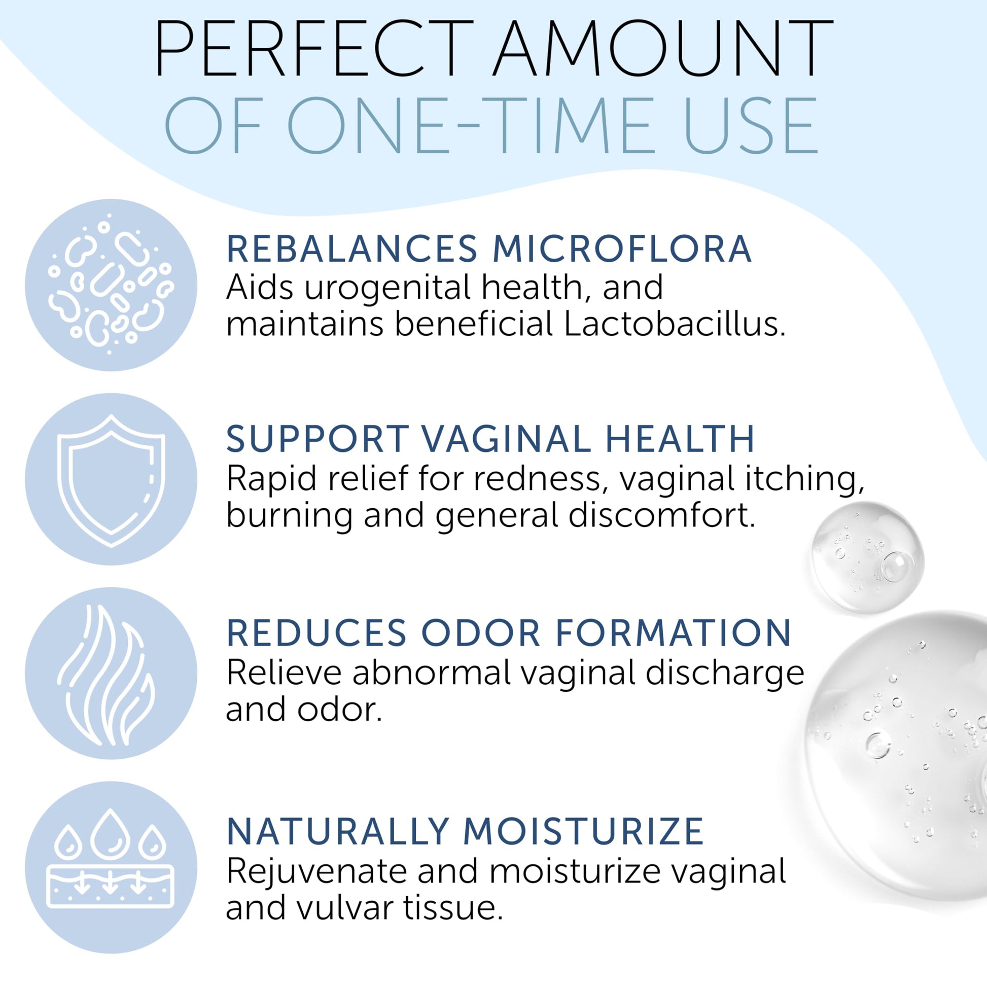 Vaginal Probiotic Gel | Yeast Infection & BV Treatment for Women | for Vaginal Odor Elimination Terramed Just Think ComfortAu supplements