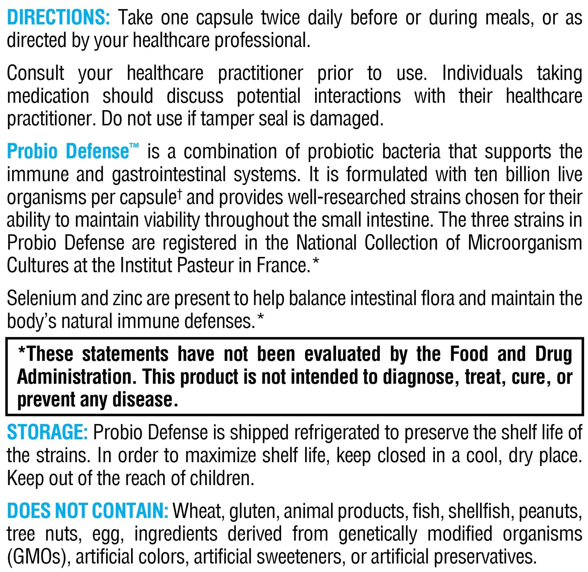 XYMOGEN Probio Defense - Daily Probiotic Blend for GI Balance Support - Immune & Gut Health Aid - 10 Billion CFU - Lactobacillus Rhamnosus, Zinc & Selenium - Gluten-Free & Non-GMO - 84 Capsules XYMOGENAu supplements