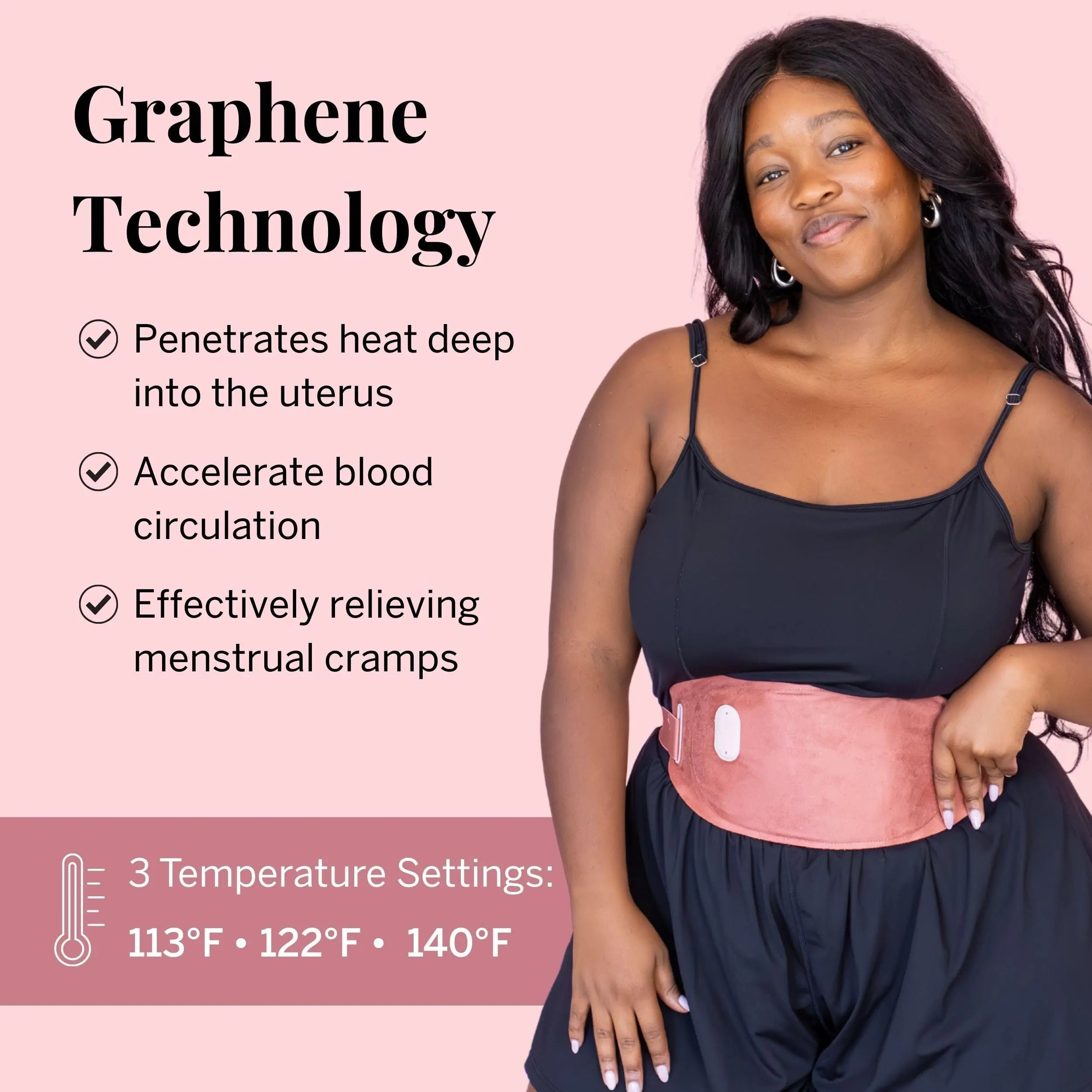 Pixie Period Heating Pad for Cramps - Thinnest Wearable Heating Pad for Feminine Care - Unnoticeable Under Clothes - Best Portable Pain Relief Heat Belt On The Market - Hours of Menstrual Pain Relief Pixie CupAu supplements