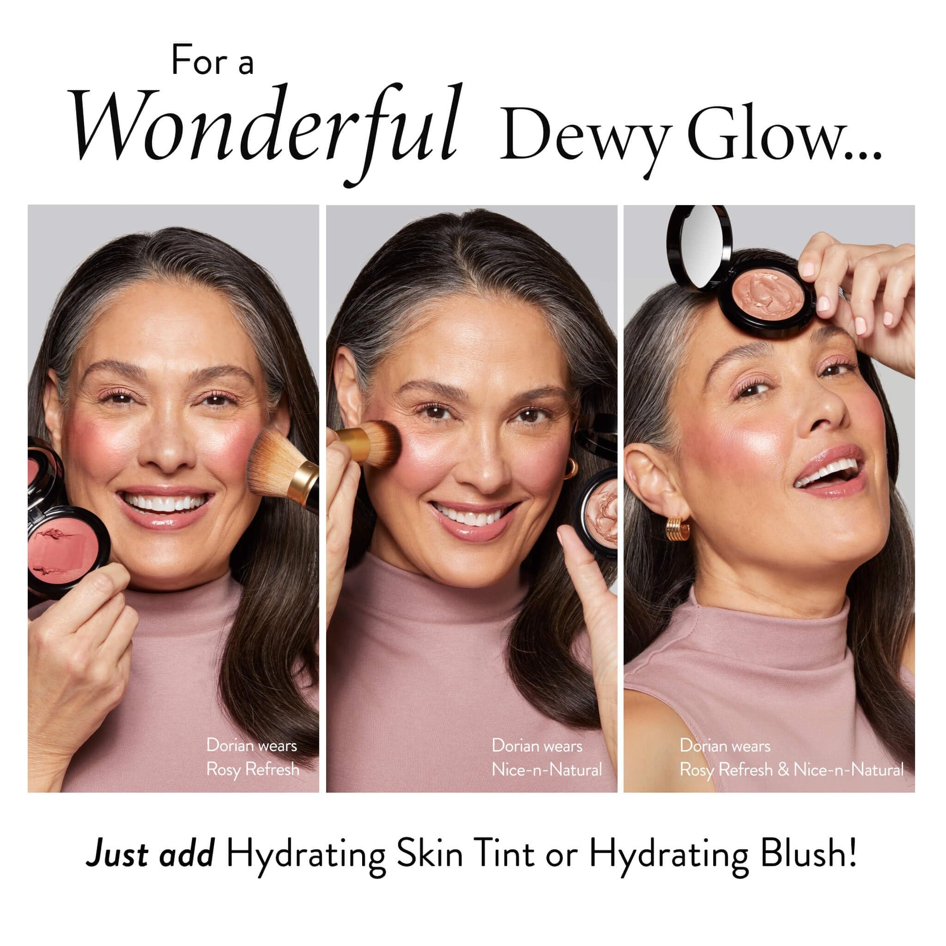 LAURA GELLER NEW YORK The Wonder Balm Cream Illuminator - Hydrating Weightless Subtle Hint of Color + Glow for Mature Skin - Vegan Squalane - Apply to Cheeks & Lips (01 Nice-n-Natural) LAURA GELLER NEW YORKAu supplements