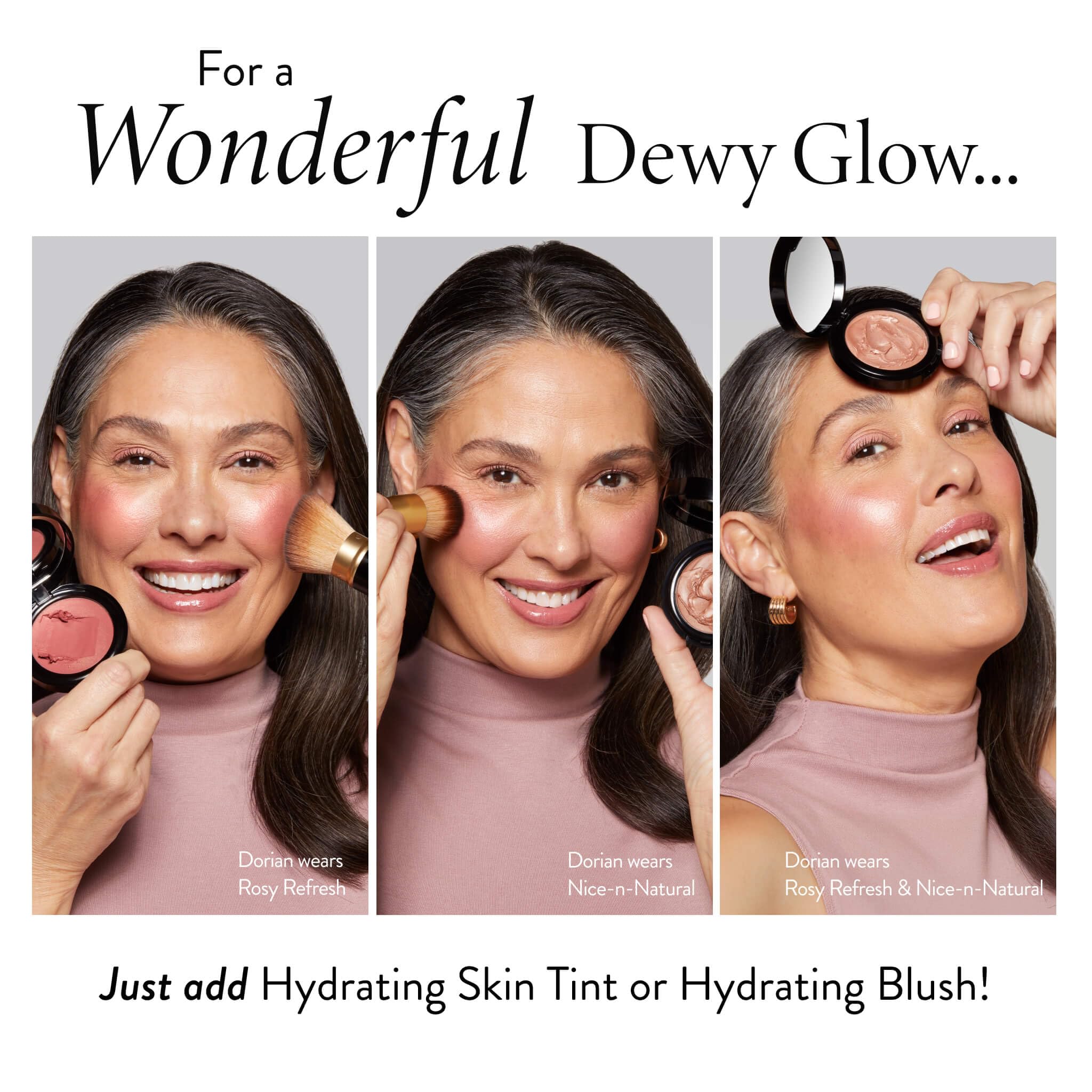 LAURA GELLER NEW YORK The Wonder Balm Cream Illuminator - Hydrating Weightless Subtle Hint of Color + Glow for Mature Skin - Vegan Squalane - Apply to Cheeks & Lips (01 Nice-n-Natural) LAURA GELLER NEW YORKAu supplements