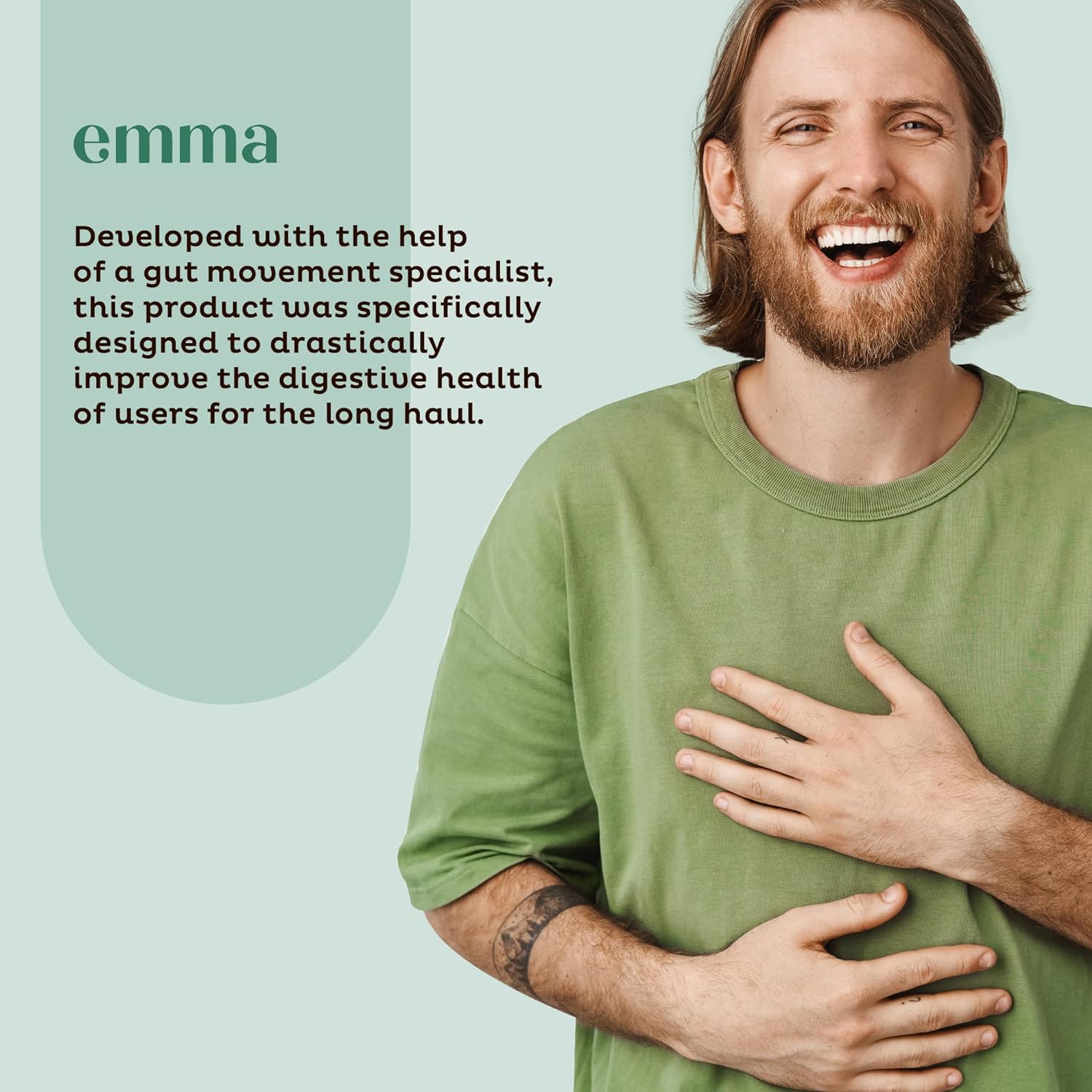 Emma Gut Health - Gas and Bloating Relief, Constipation, Leaky Gut Repair EmmaUS supplements