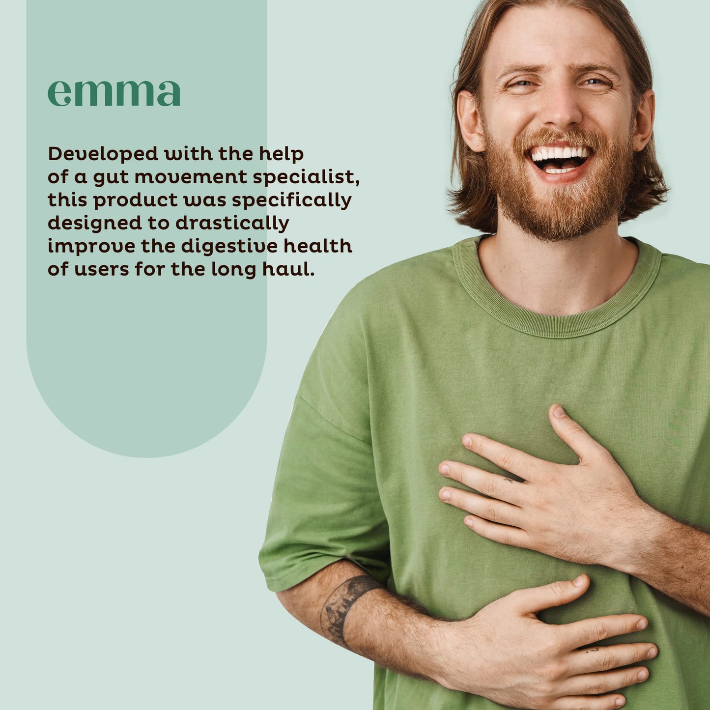 Emma Gut Health - Gas and Bloating Relief, Constipation, Leaky Gut Repair - Gut Cleanse EmmaUS supplements