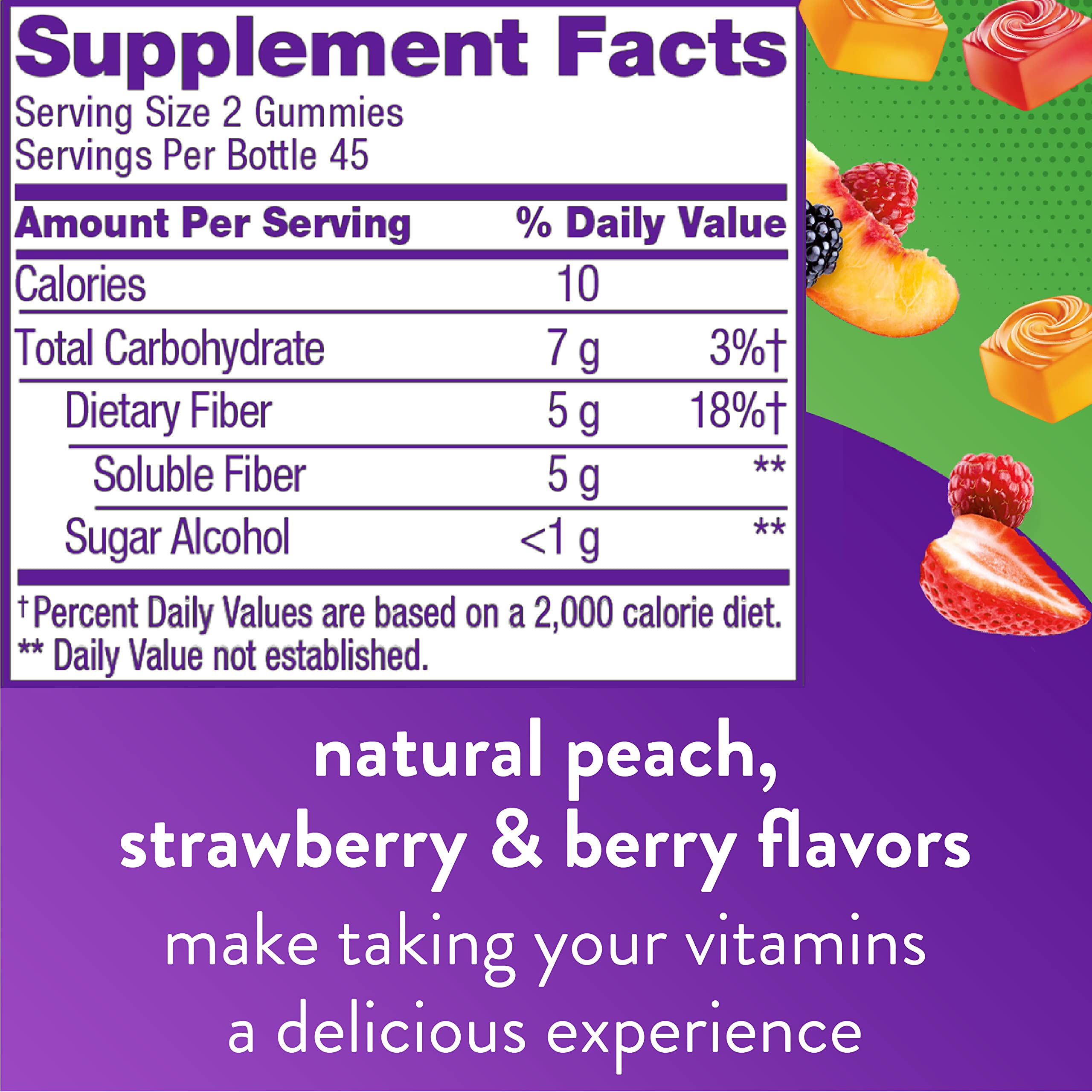 Vitafusion Fiber Well Sugar Free Fiber Supplement & Womens Multivitamin Gummies VitafusionUS supplements