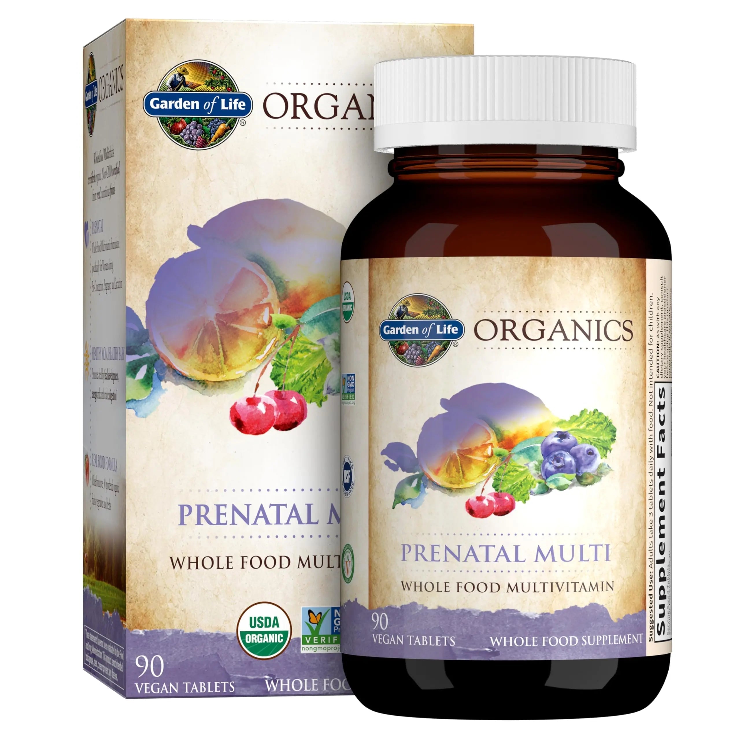 Garden of Life Organics, Prenatal Multi, 90 Vegan Tablets Garden of LifeAu supplements