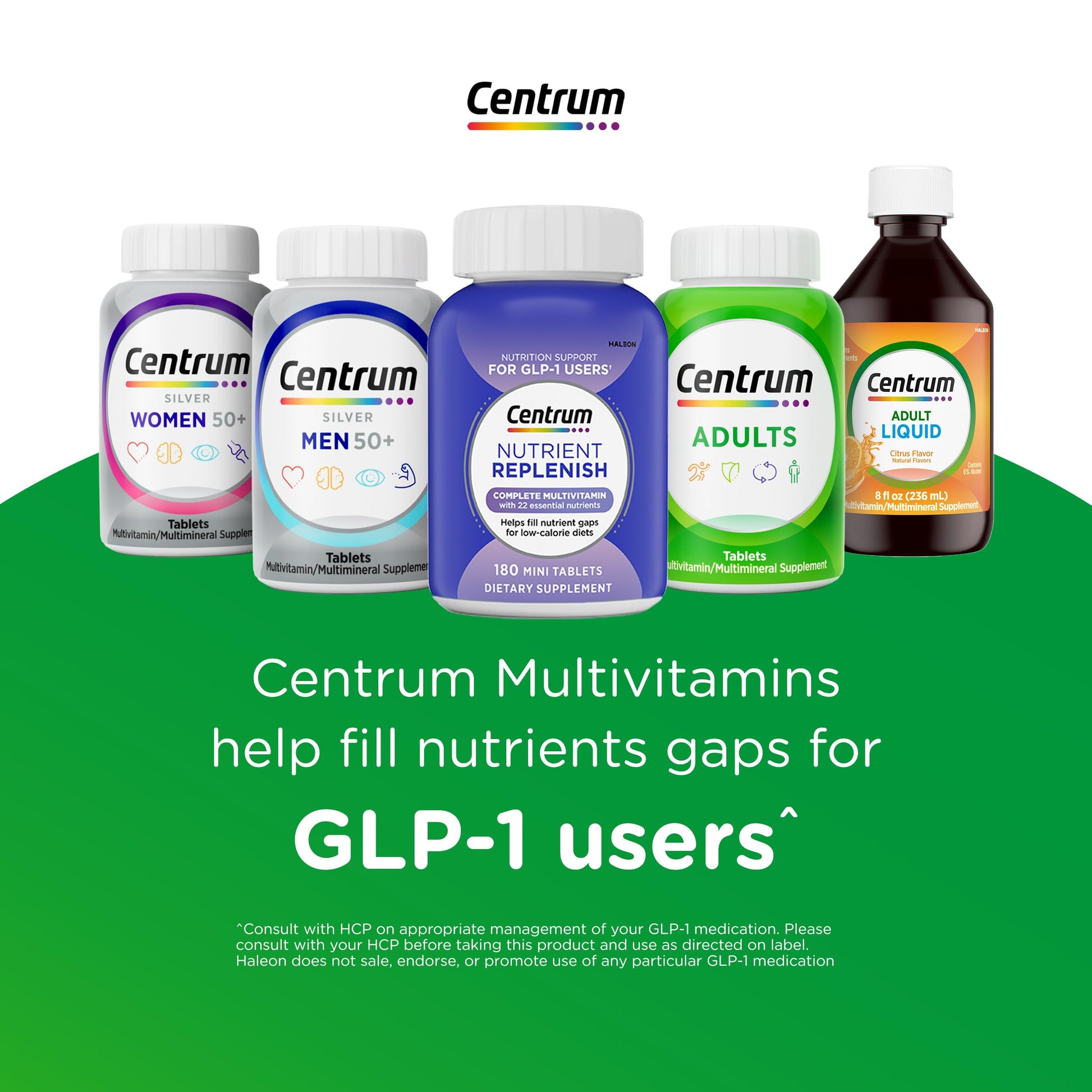 Centrum Silver Multivitamin for Men 50 Plus, Multimineral Supplement, Vitamin D3, B-Vitamins and Zinc, Gluten Free, Non-GMO Ingredients, Supports Memory CentrumAu supplements