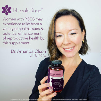 Myo-Inositol & D-Chiro Inositol 40:1 Blend + Vitamin D3 + Ashwagandha - Vegan Capsule Intimate RoseUS supplements